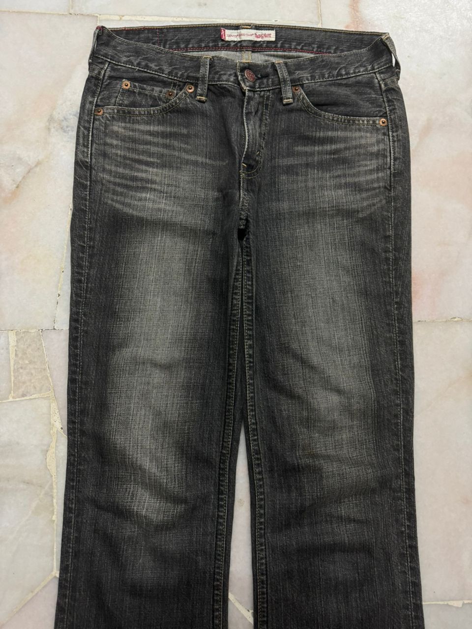 Levi's 💥Bell Bottom 90s💥Levi’s Red Tab Whisker Mudwash Bootcut Size US 29 - 3 Thumbnail