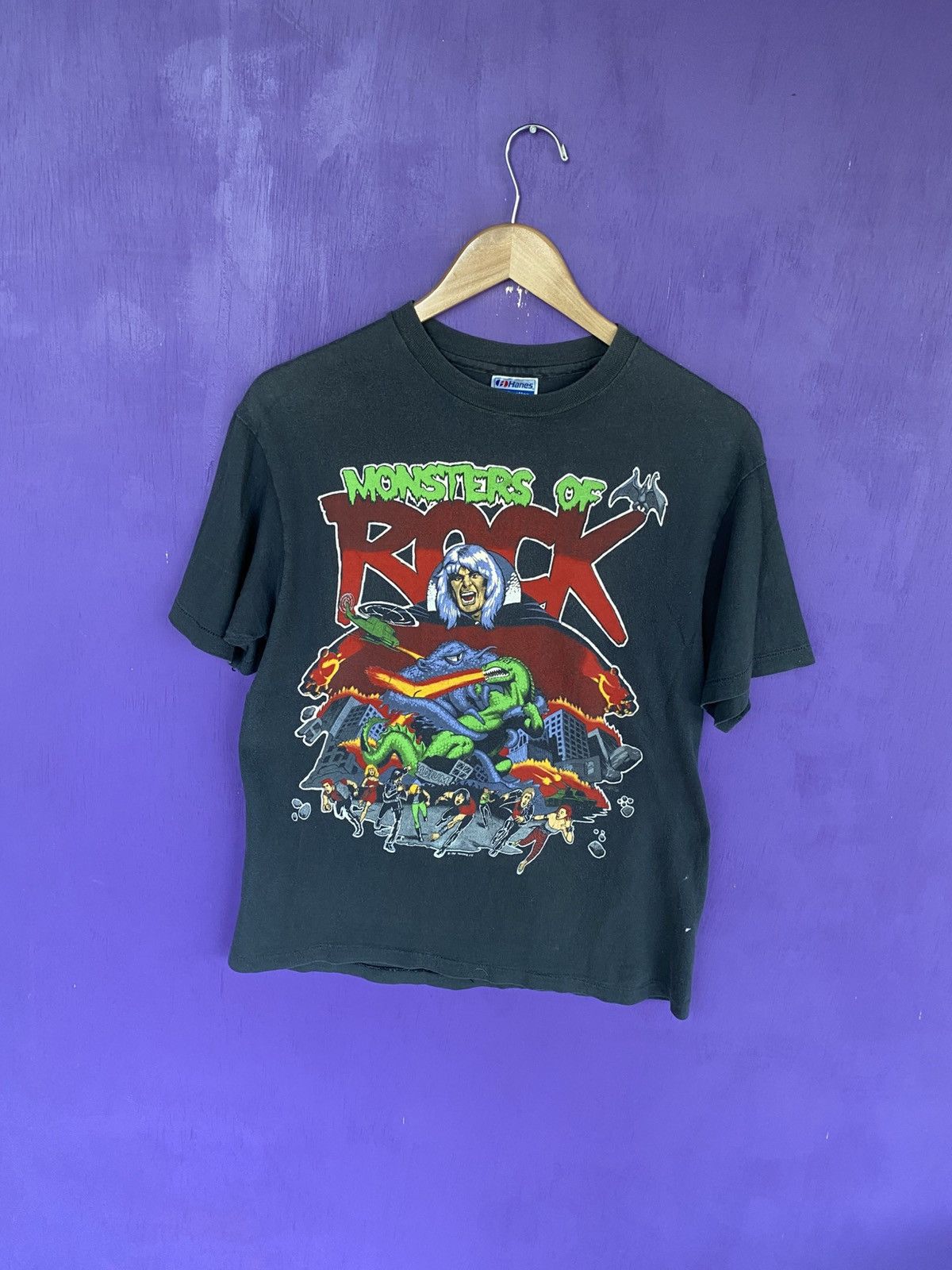 Band Tees Vintage 1988 Ozzy osbourne Monsters of rock band tee Size US M / EU 48-50 / 2 - 1 Thumbnail