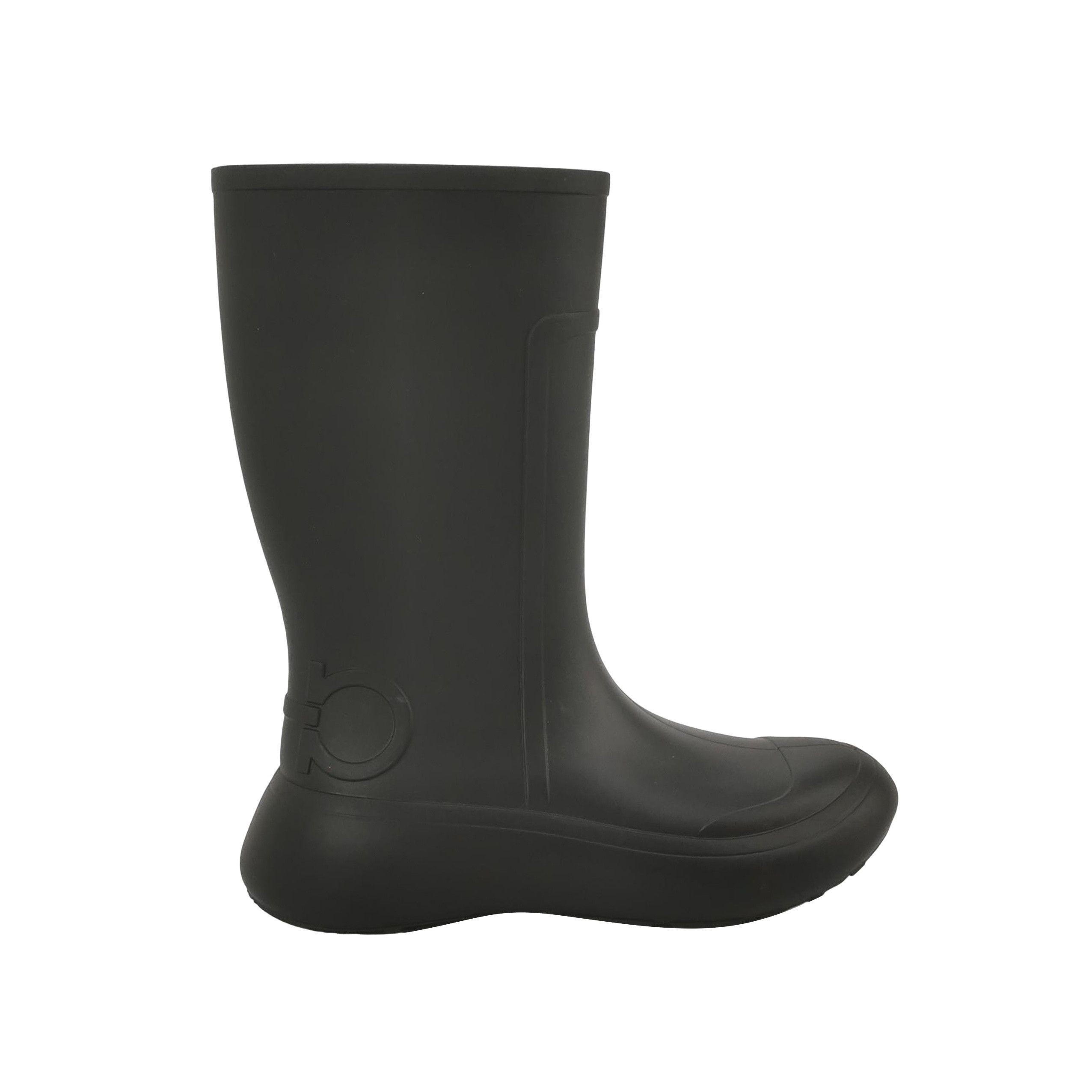 Salvatore Ferragamo Salvatore Ferragamo Logo PVC Rain Boots US 9 Size US 9 / EU 42 - 1 Thumbnail
