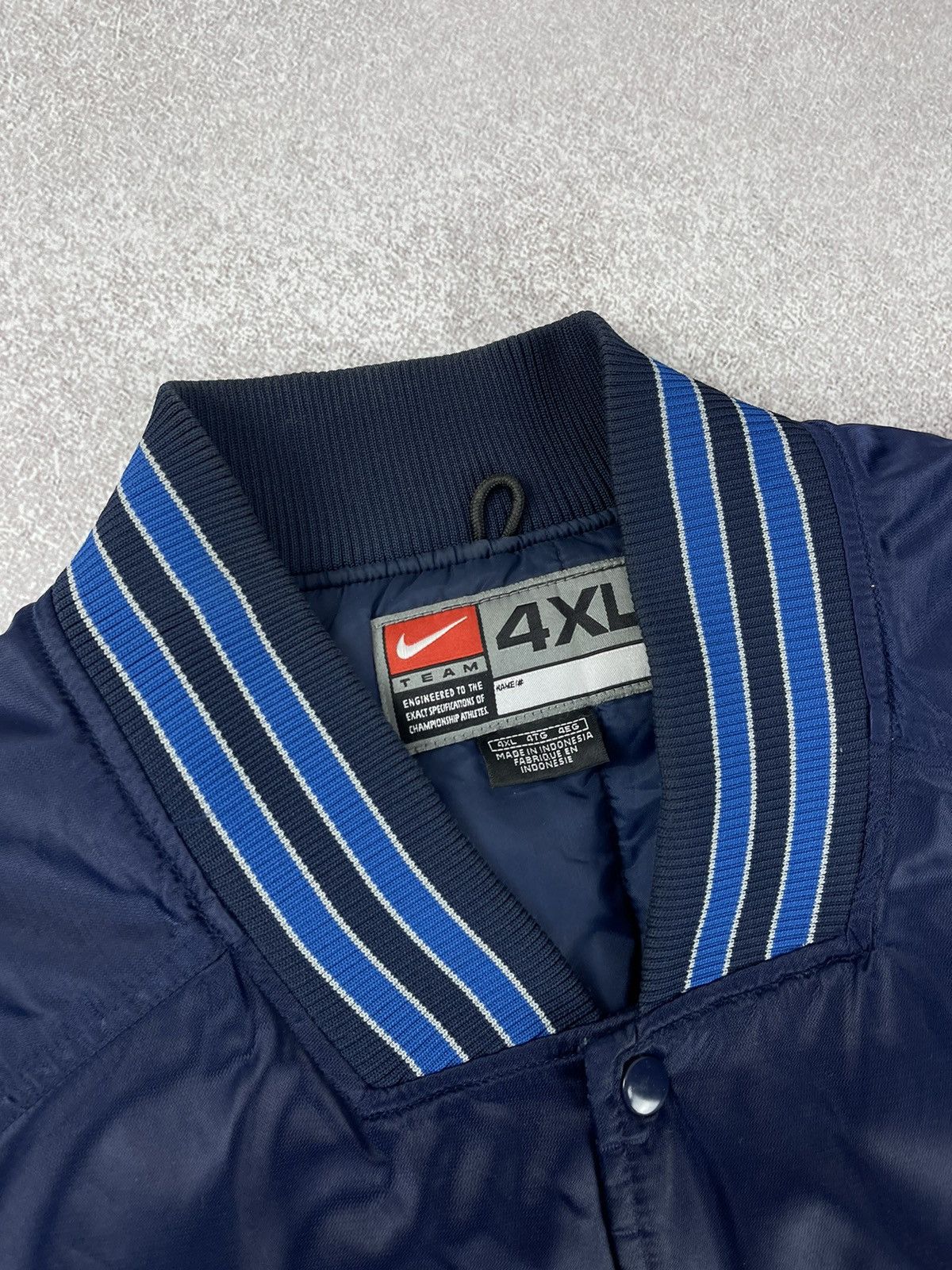 NBA × Nike × Vintage Vintage NBA Dallas Mavericks Bomber Jacket Size US XXL / EU 58 / 5 - 6 Thumbnail