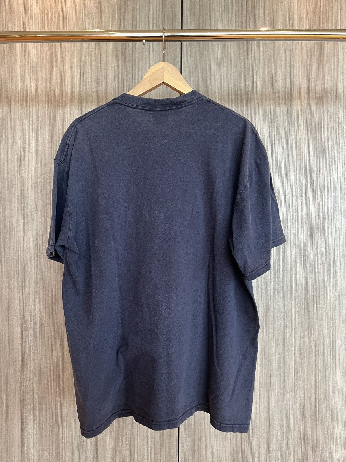 Supreme Supreme Navy Paisley 2001 Box Logo Tee Size US XL / EU 56 / 4 - 4 Thumbnail