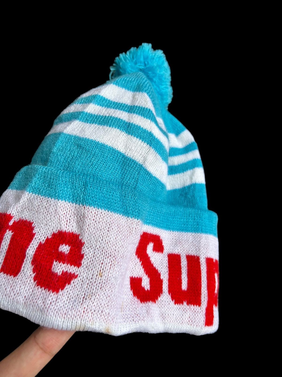 Supreme SUPREME Big Logo Beanie Hats ☠️ Size ONE SIZE - 10 Thumbnail