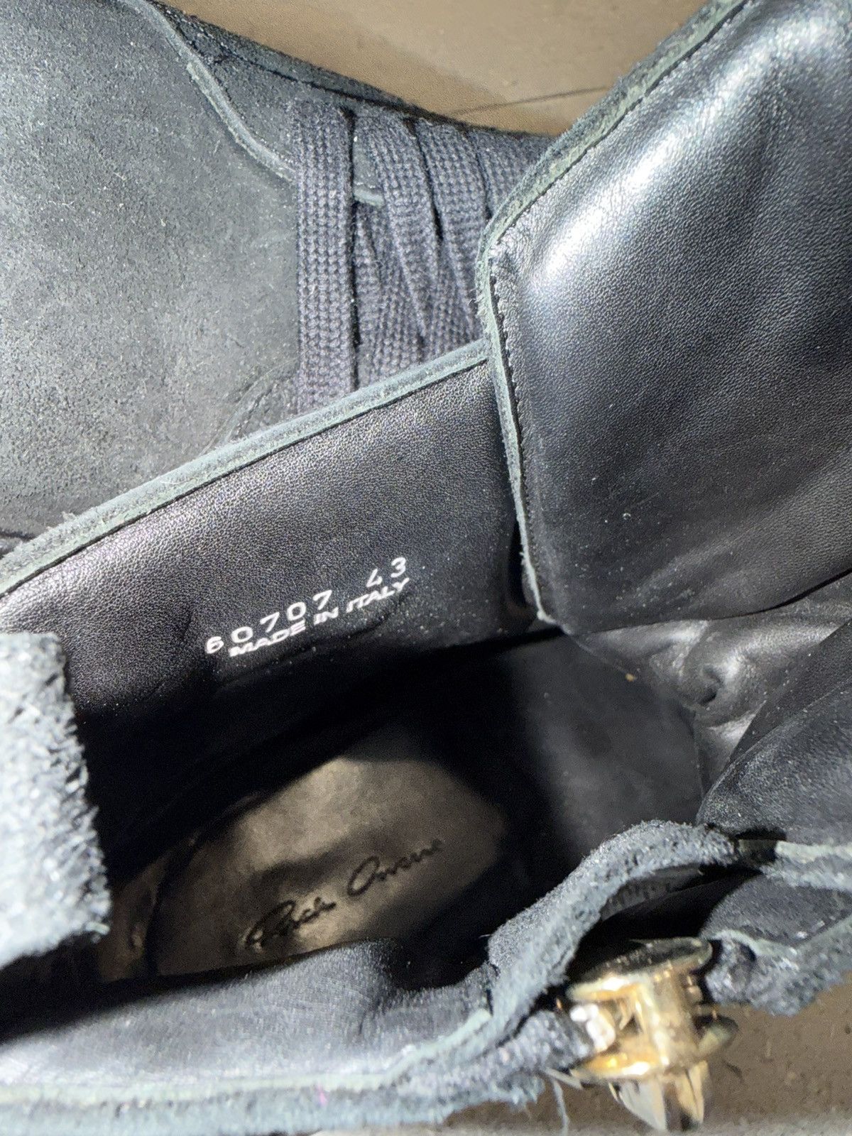 Rick Owens Rick Owens FW13 'PLINTH' megatooth boots Size US 10 / EU 43 - 6 Thumbnail