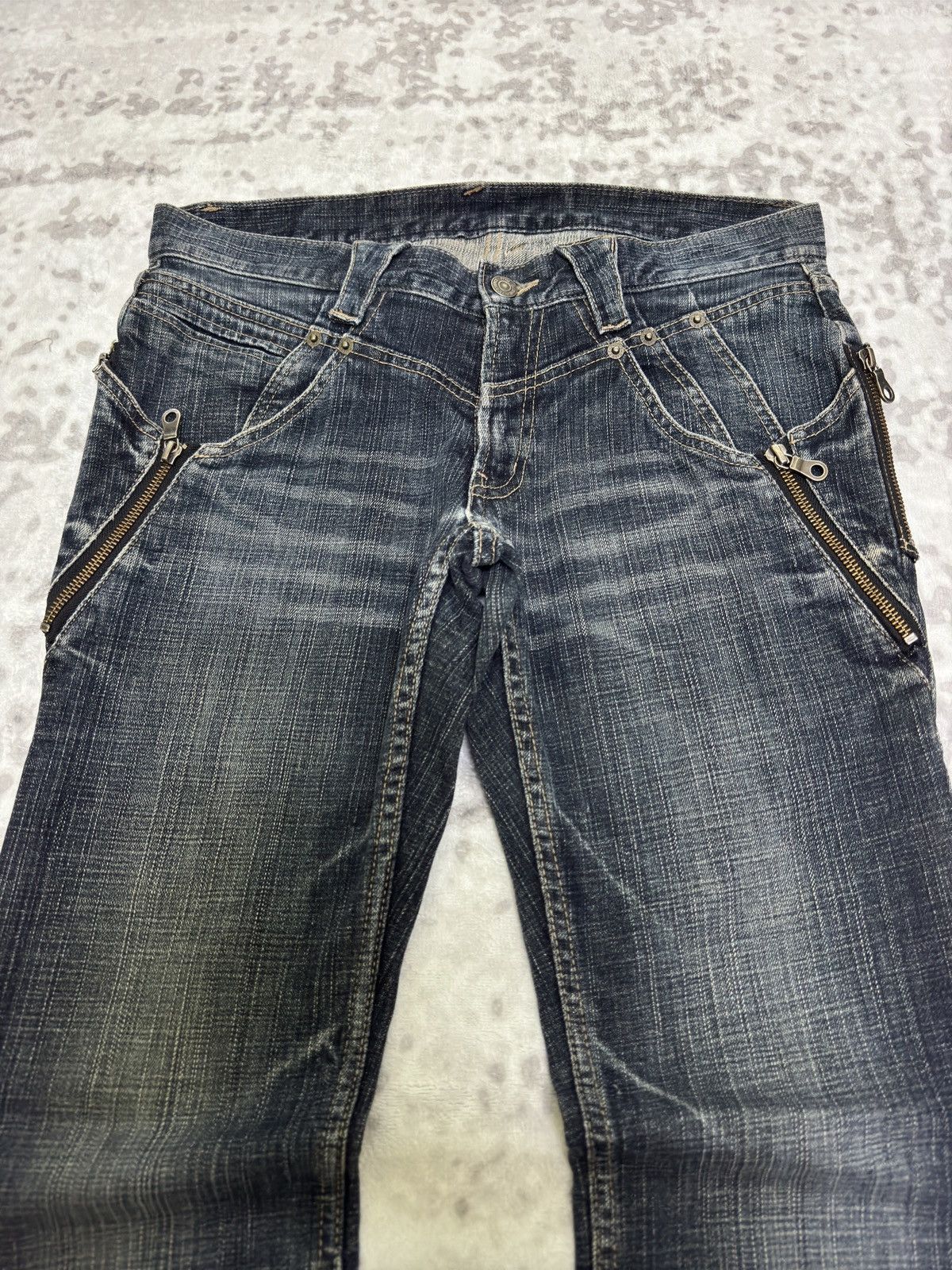 PPFM Vintage PPFM Zipper Skinny Jeans Size US 30 / EU 46 - 3 Thumbnail