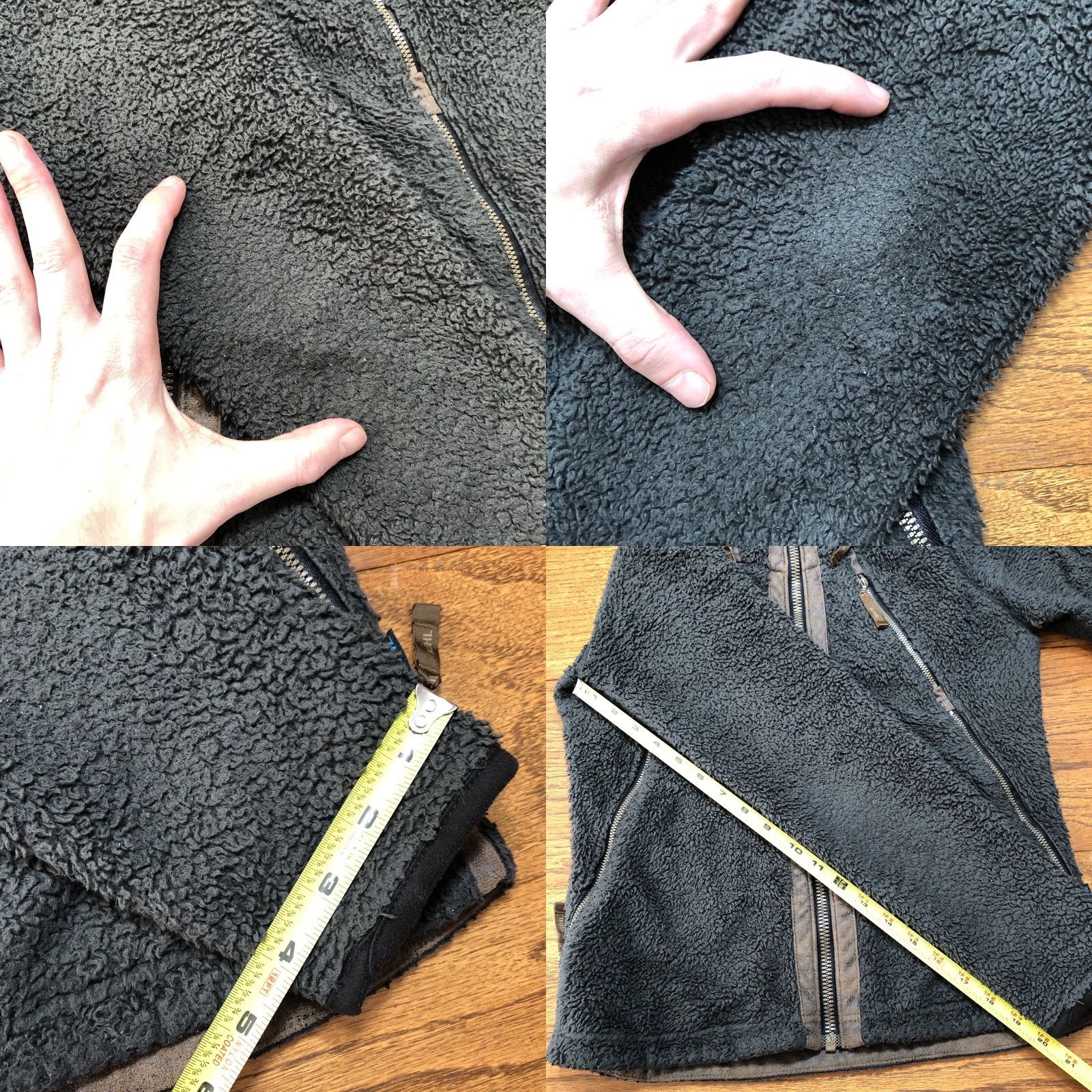 Vintage Kuhl Fleece Flight Jacket Womens Zip Up Hooded Brown Sherpa Logo Mid-Length Outdoor Jacket Women Regular Fit Small Brown Size S / US 4 / IT 40 - 8 Thumbnail