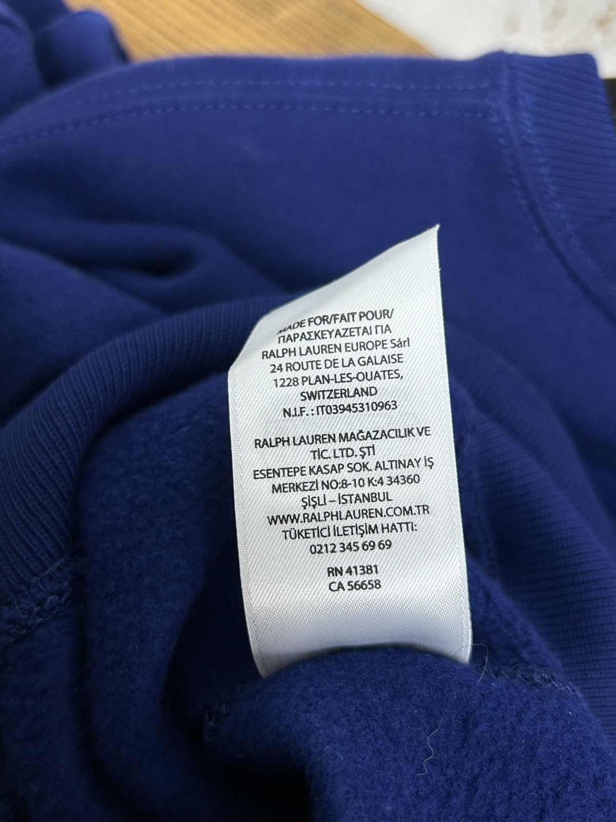 Polo Ralph Lauren Polo Ralph Lauren Embroidered Triple Pony Sweatshirt Size L Size L / US 10 / IT 46 - 10 Thumbnail