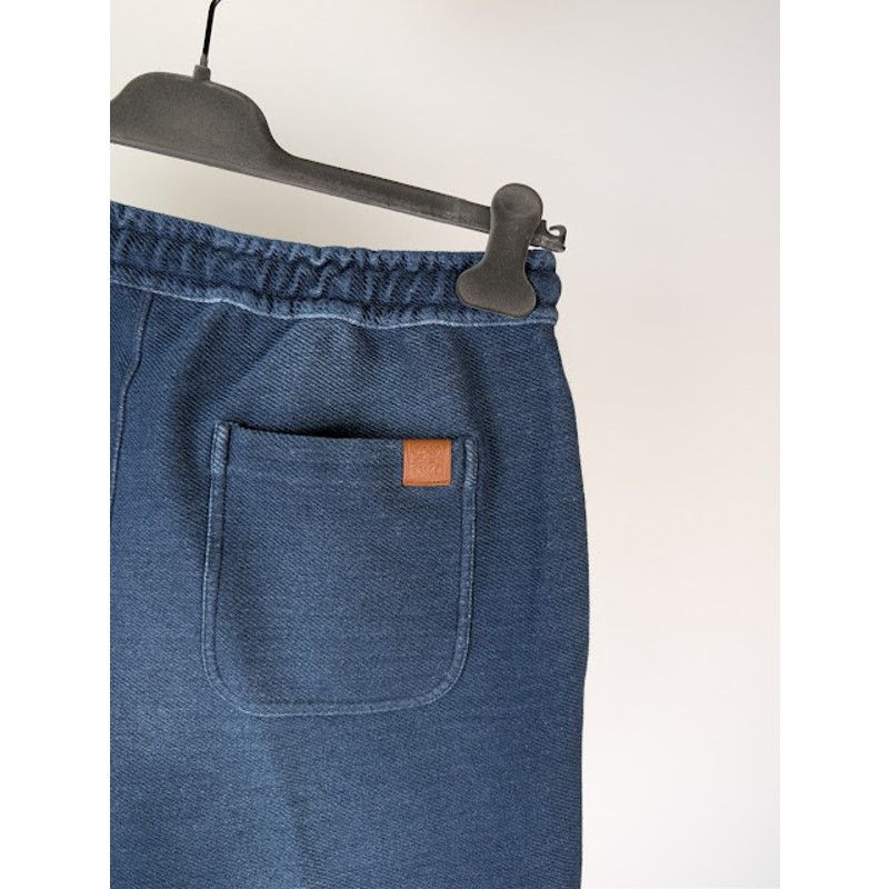 Loewe o1rshd1 Bermuda Shorts in Indigo Blue Size US 34 / EU 50 - 14 Thumbnail