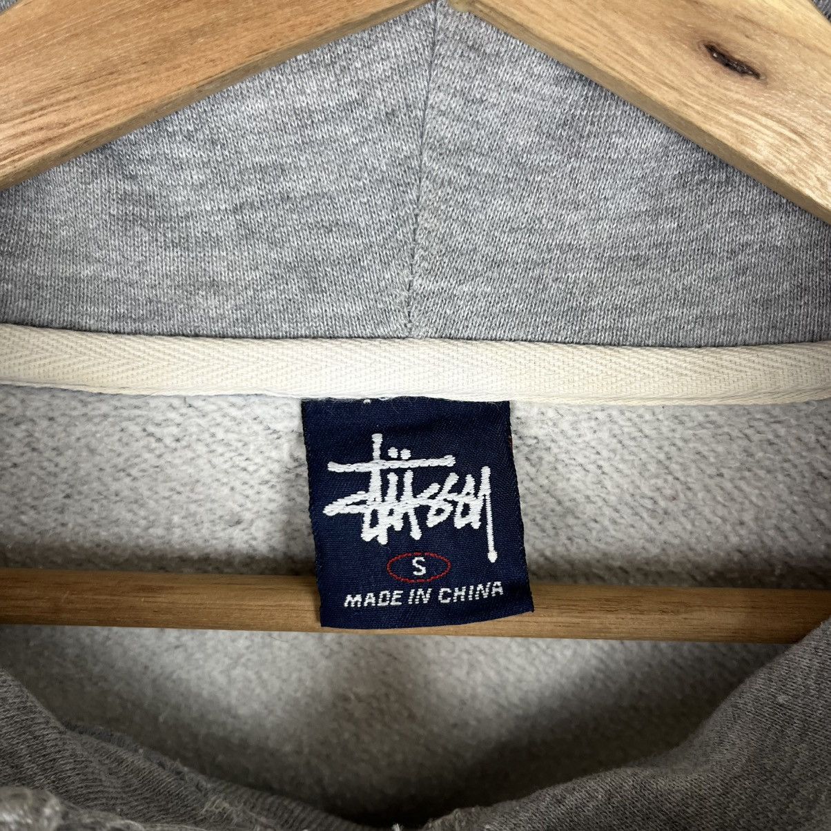 Stussy × Vintage Vintage Stussy Embroidered Signature Hoodie Size US M / EU 48-50 / 2 - 3 Thumbnail