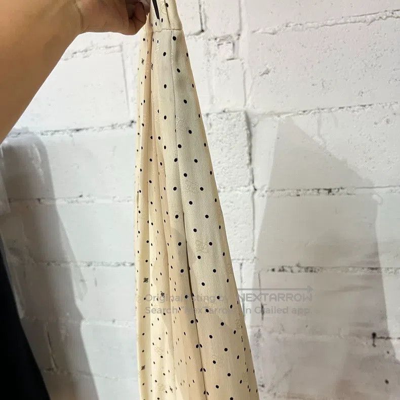 Fendi Fendi Beige polka dot long dress, classic polka dot design Size 25" / US 0 / IT 36 - 3 Thumbnail