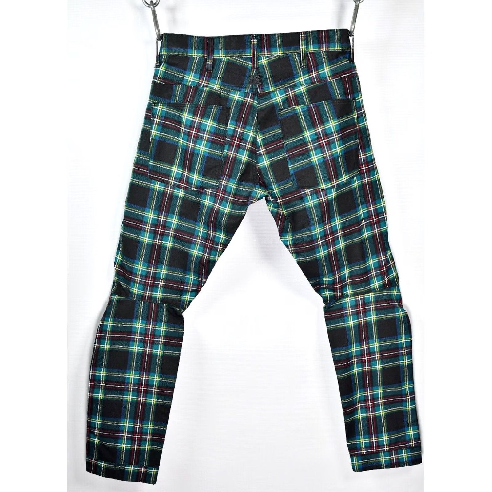 G-Star G-Star Pharrell Williams 5622 3D Tapered Royal Stewart Black Tartan Print Jeans Mens W32 L32 Size US 32 / EU 48 - 3 Thumbnail