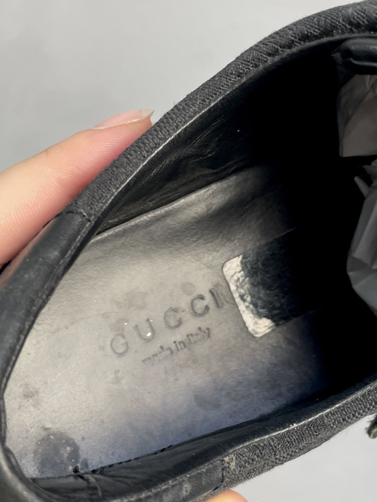 Gucci Retro Gucci monogram low sneakers 2000s 38 woman Size US 8 / IT 38 - 11 Thumbnail