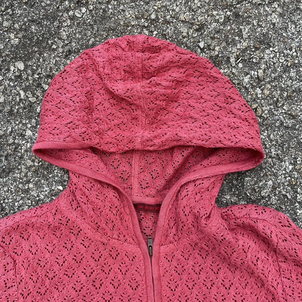 Issey Miyake MADEMOISELLE NON NON Knit Women Zip Up Hoodie Size M / US 6-8 / IT 42-44 - 5 Thumbnail