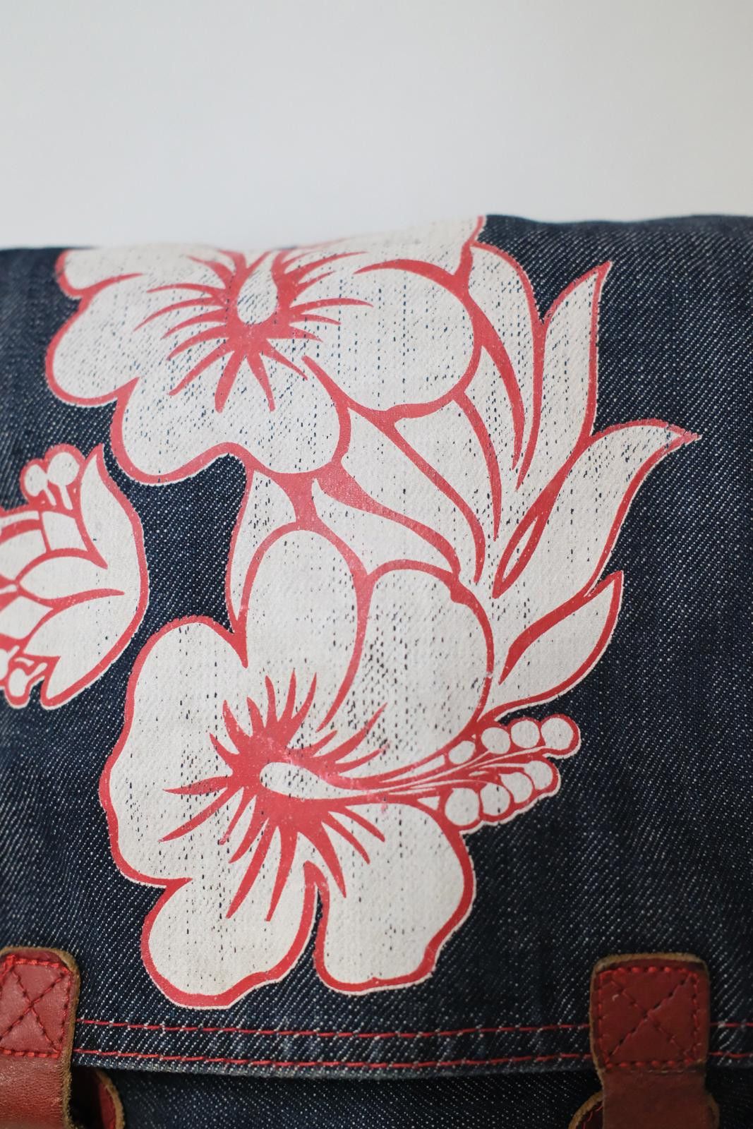Dolce & Gabbana 00's Dolce & Gabbana Floral Denim Shoulder Bag Size ONE SIZE - 4 Thumbnail