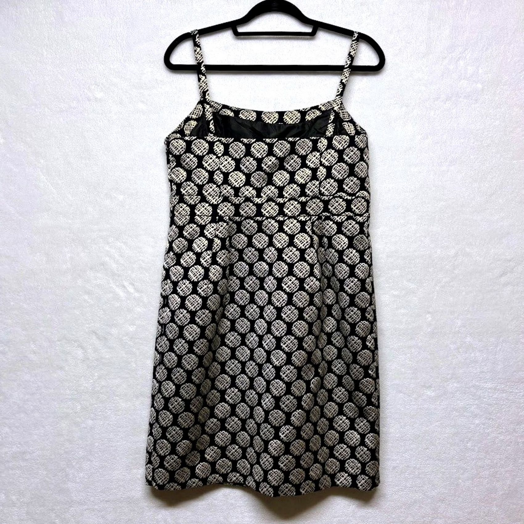 Vintage Target Metallic Gold Circle Pattern Jacquard Black Sheath Mini Dress 12 Size XL / US 12-14 / IT 48-50 - 2 Thumbnail