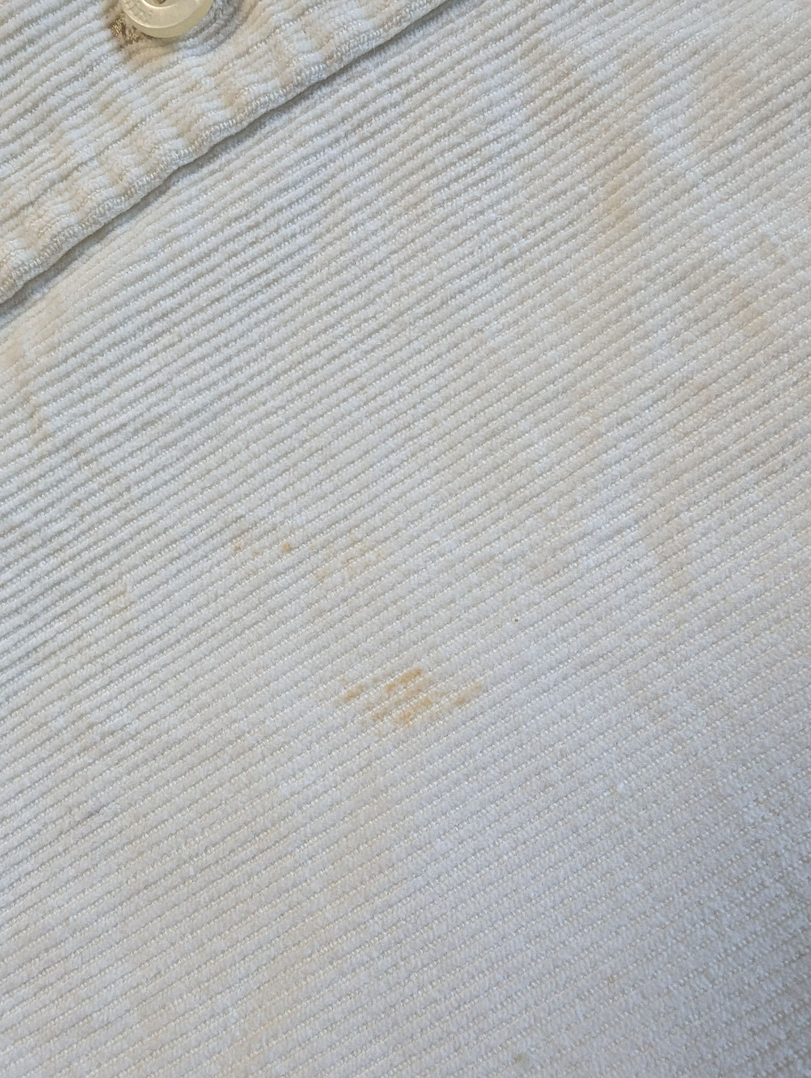 Sergio Tacchini × Vintage Ivory white Sergio Tacchini corduroy overshirt texas western Size US L / EU 52-54 / 3 - 5 Thumbnail