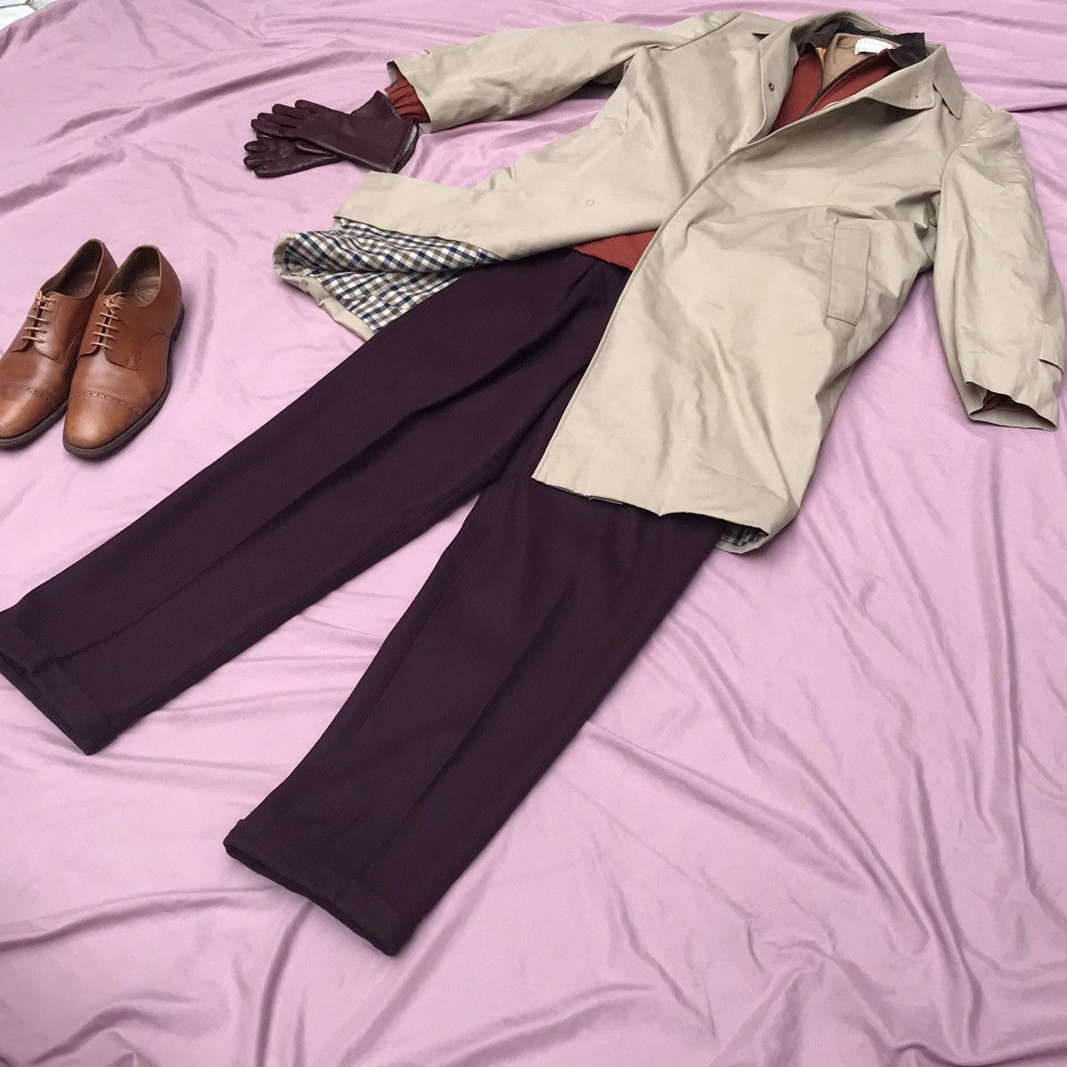 Aquascutum MADE IN ENGLAND AQUASCUTUM RAINCOAT EXPRESSLY FOR HARRODS Size US M / EU 48-50 / 2 - 9 Thumbnail