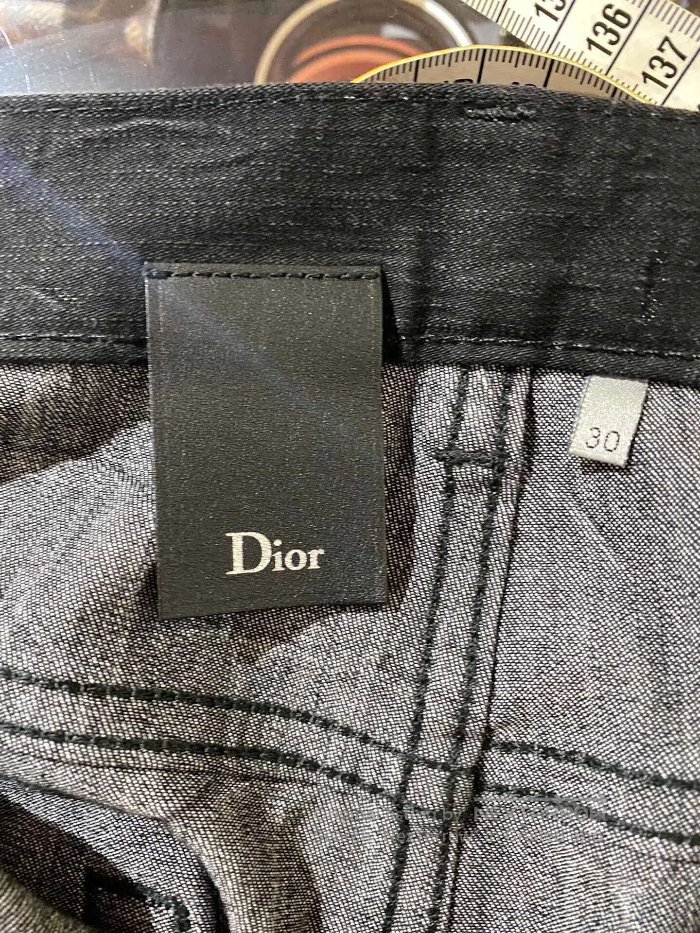 Dior Dior Men's Black Denim Pants. Size US 30 / EU 46 - 6 Thumbnail
