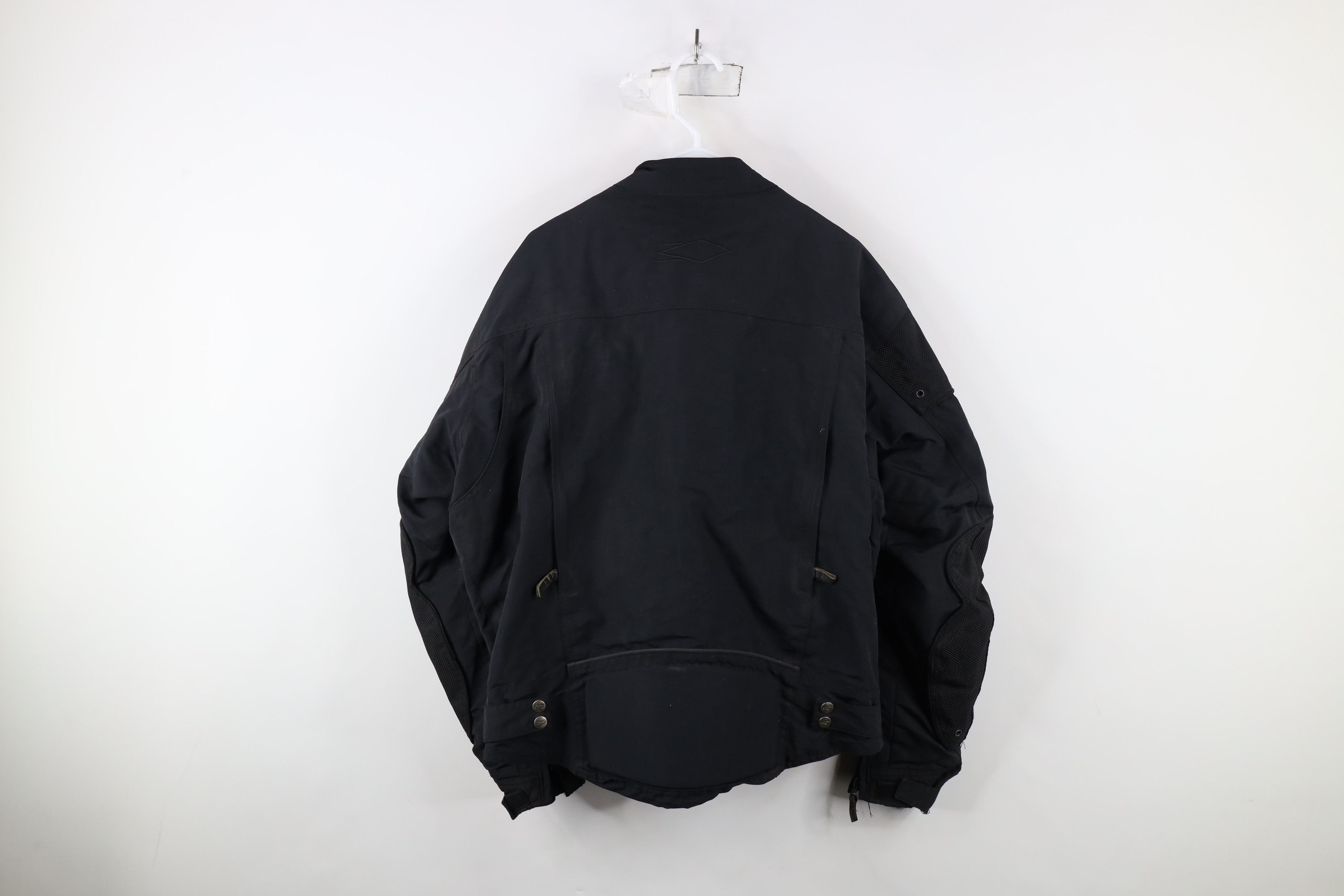 Vintage Vintage Streetwear Lined Full Zip Motorcycle Riding Jacket Size US L / EU 52-54 / 3 - 15 Thumbnail