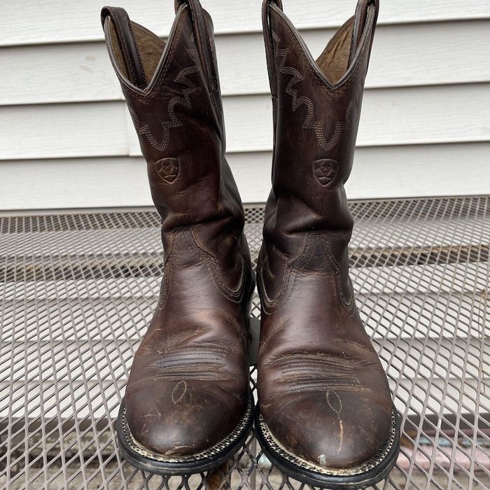 Ariat Ariat Sedona 10002194 Men Brown Leather Western Cowboy Boots