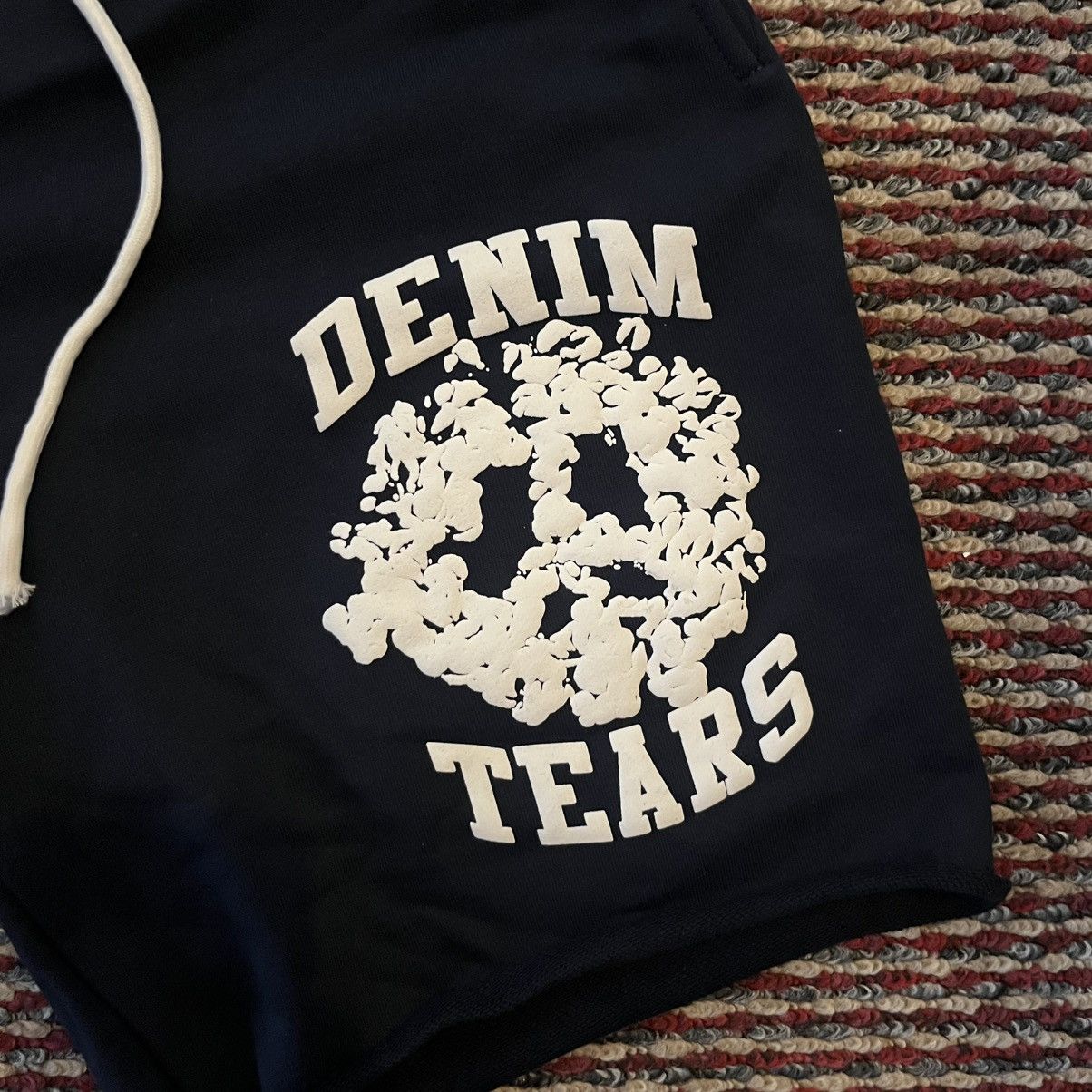 Other Navy Denim Tearz Shorts Size US 31 - 2 Thumbnail