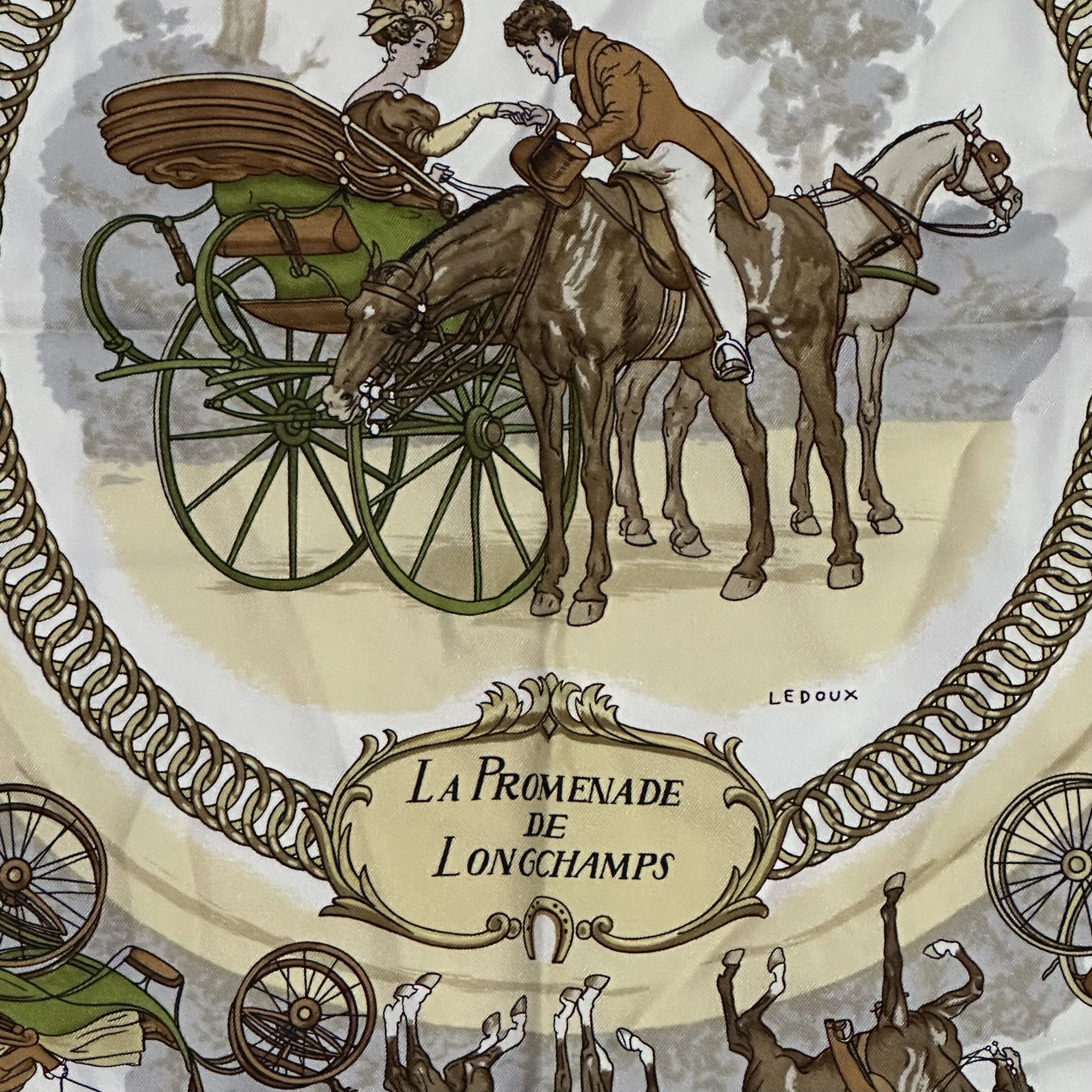 Hermes Grailed🔥 Two Hermes 100% Silk Scarf Size ONE SIZE - 4 Thumbnail