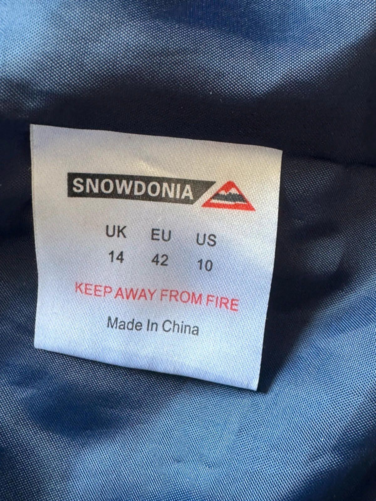 Designer Ladies Snowdonia Rain Jacket – Size 14 – Lightweight Size L / US 10 / IT 46 - 9 Thumbnail