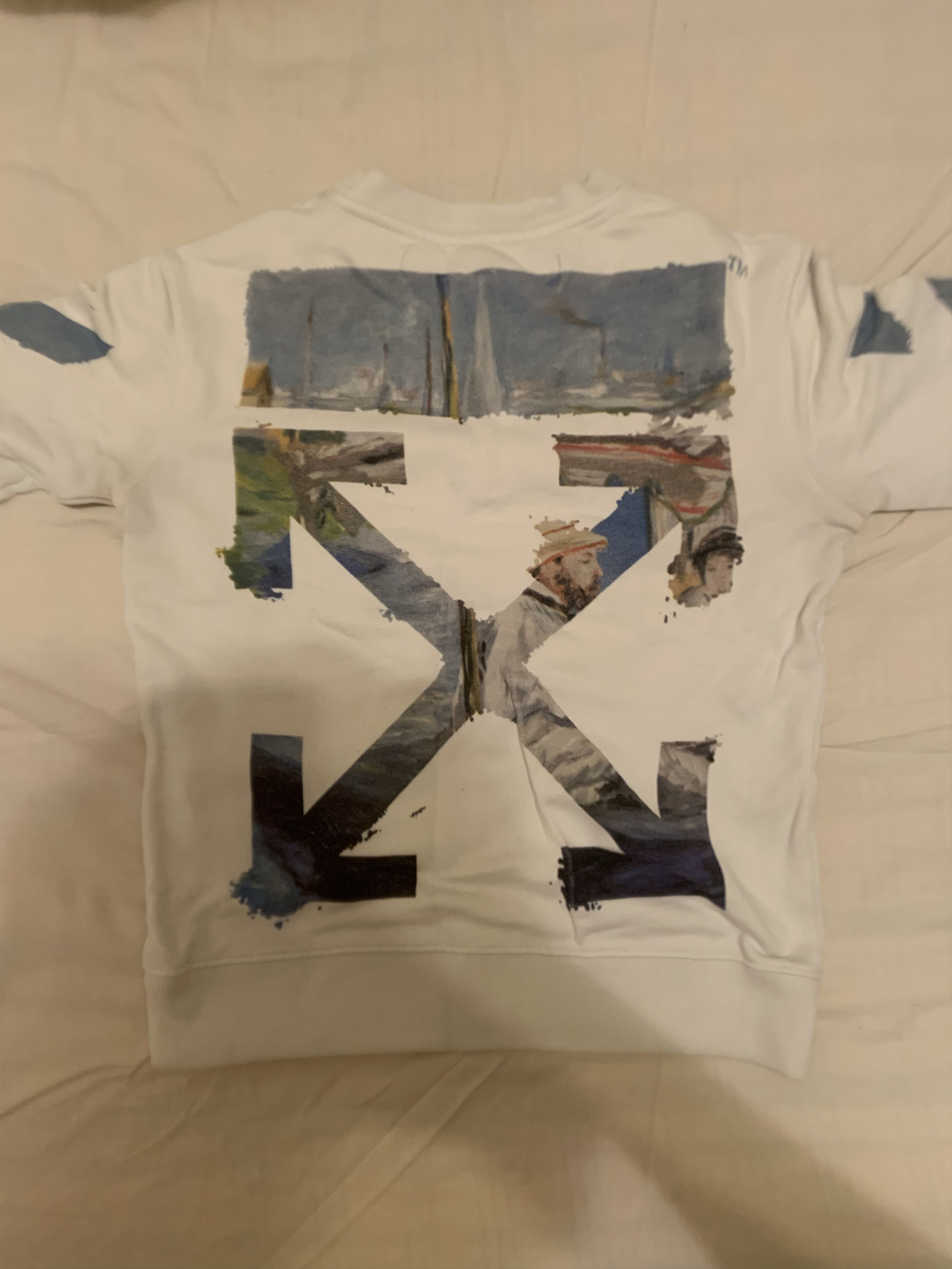Off-White Off-White - Diagonal Arrows Sweatshirt Size US XXS / EU 40 - 2 Thumbnail