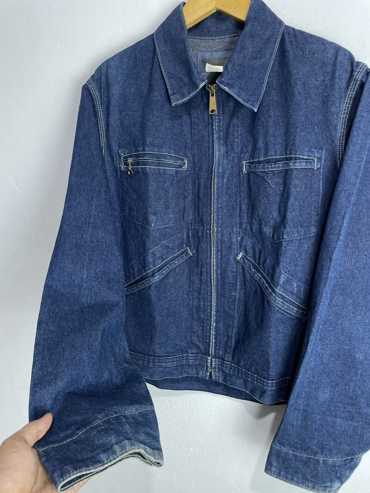 Vintage Oshkosh B'Gosh Denim Trucker Jacket 38R
