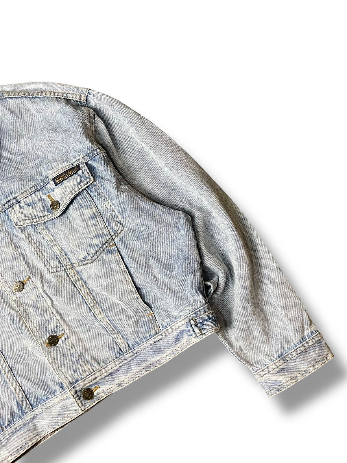 Japanese Brand × Vintage Vintage Grand Canyon Crop Denim Jacket (112) Size US S / EU 44-46 / 1 - 3 Thumbnail