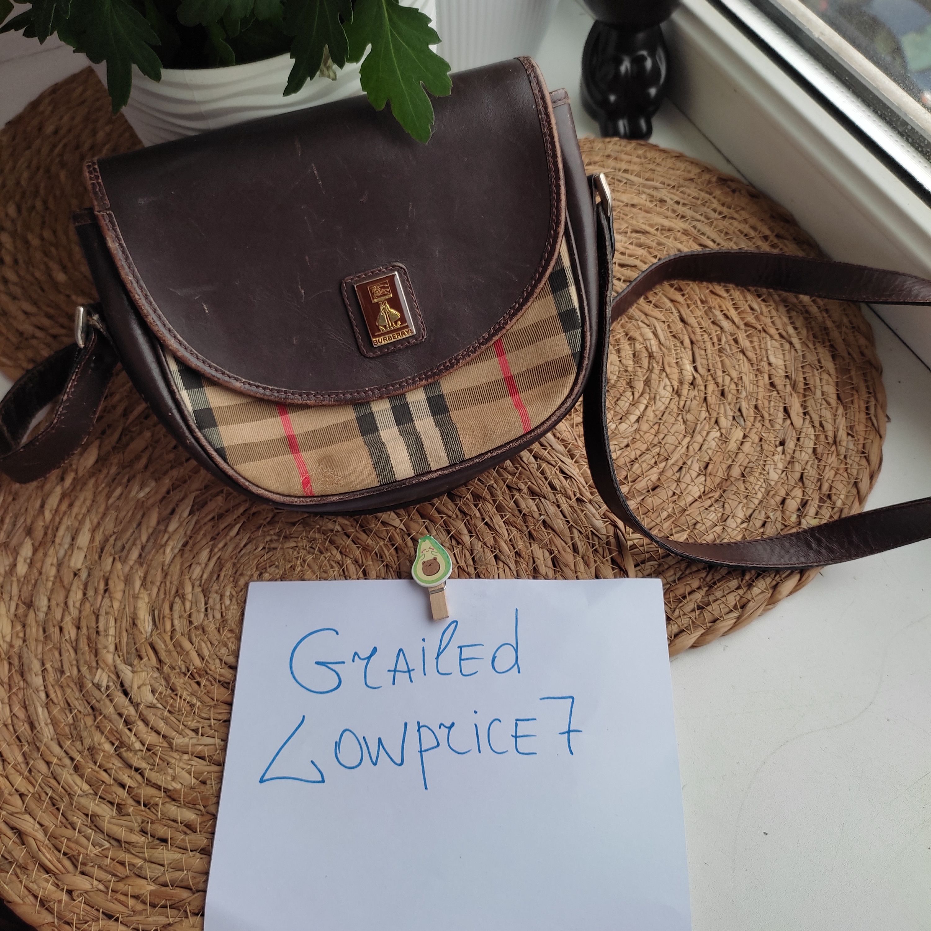Burberry × Vintage Burberrys vintage crossbody bags nova check Size ONE SIZE - 3 Thumbnail