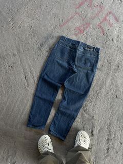 Vintage Yves Saint Laurent Blue Denim Jeans (Size 38) — Roots