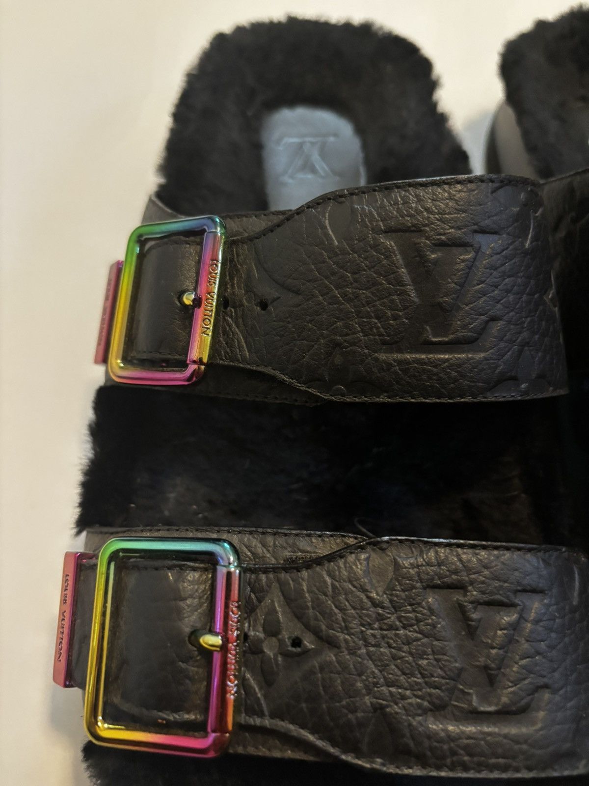 Louis Vuitton Louis Vuitton Mirabeau Line Flat Sandals Size US 10.5 / EU 43-44 - 4 Thumbnail