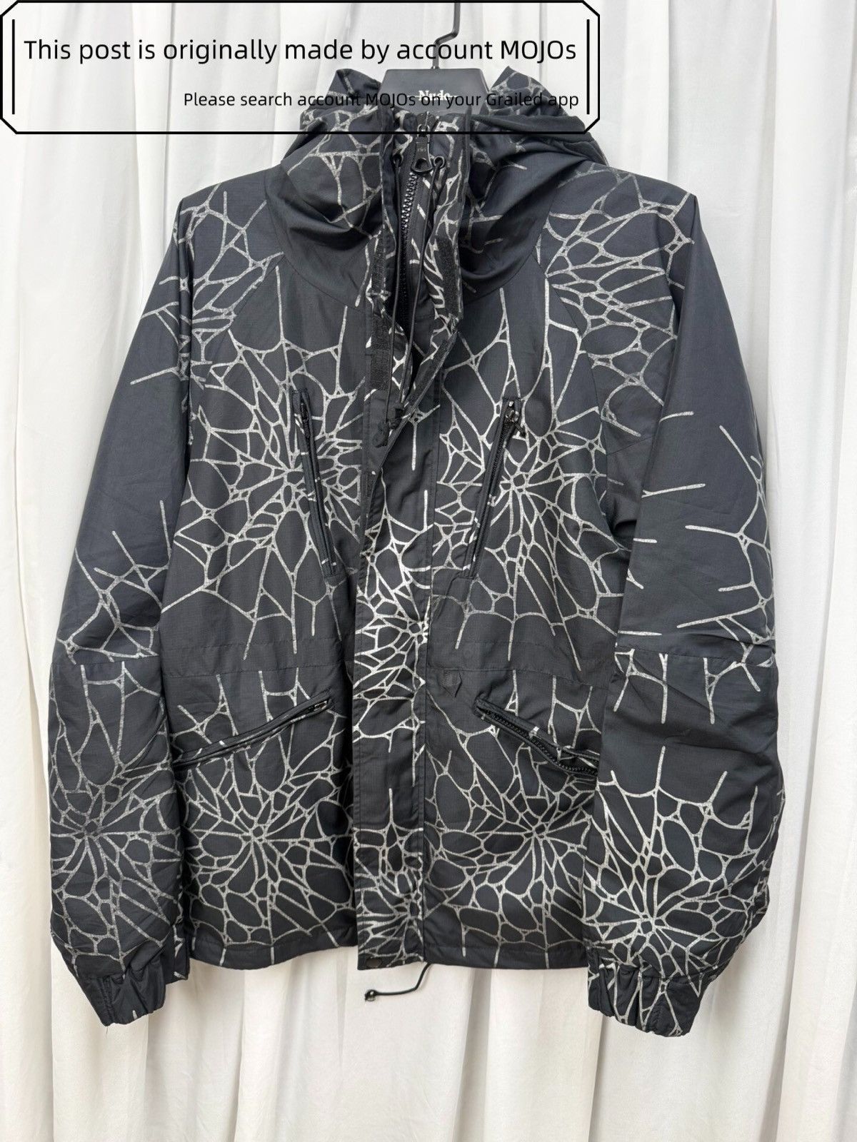 復刻版NUMBER (NINE)ナンバーナイン スパイダージャケットサイズ3 Number (N)ine Number Nine heart tribal n2b bomber jacket archive