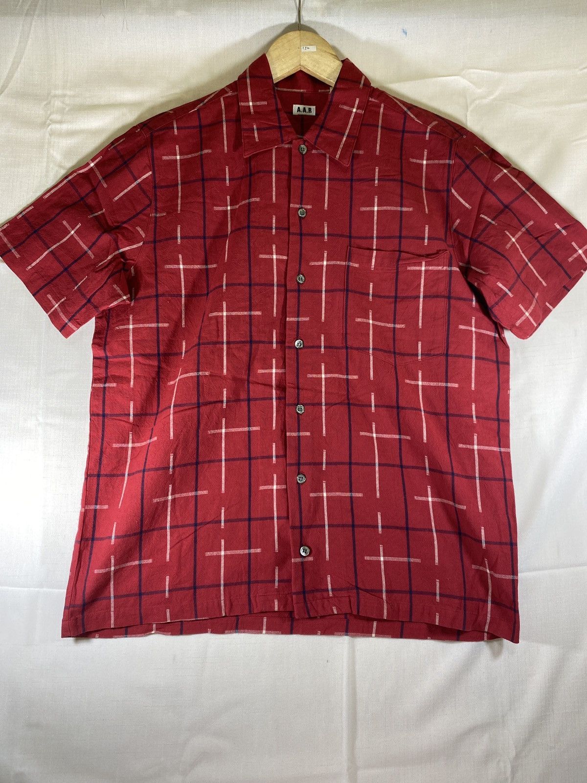 Yohji Yamamoto aar yohji yamamoto grid shirt short sleeve Size US S / EU 44-46 / 1 - 1 Thumbnail