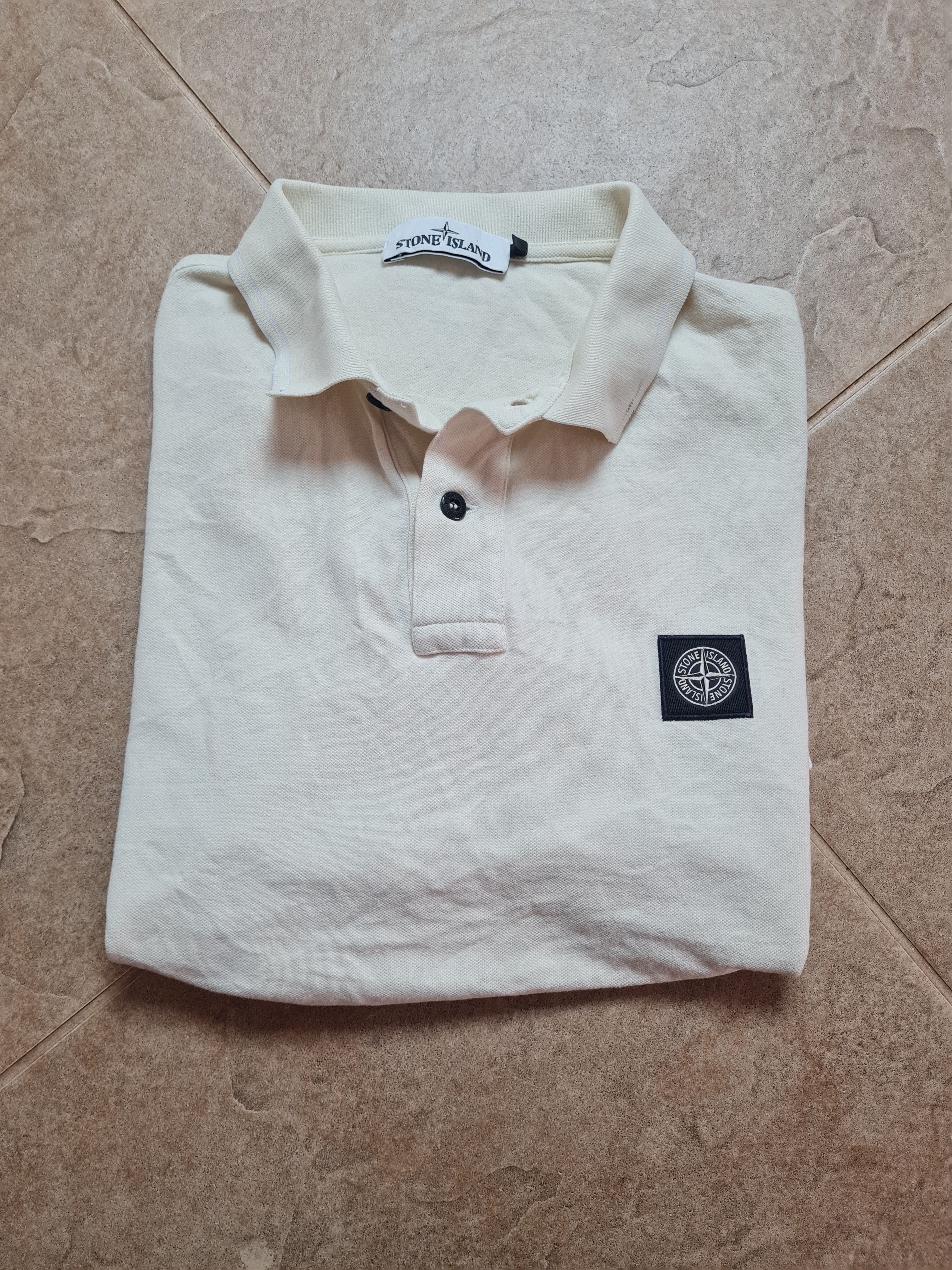 Stone Island Vintage tshirts Stone Island Logo Polo Shirt Size xl yellow Size US XL / EU 56 / 4 - 4 Thumbnail
