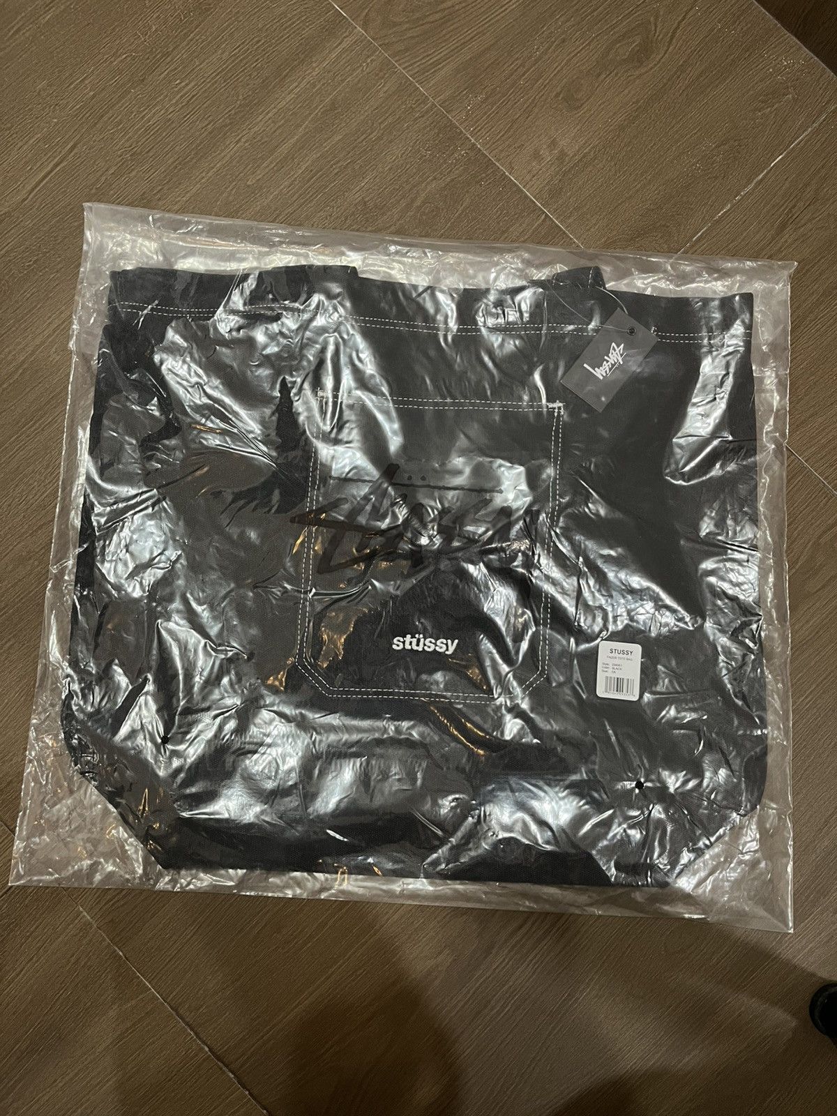Stussy Stussy Fazer Tote Bag In Black Size ONE SIZE - 9 Thumbnail