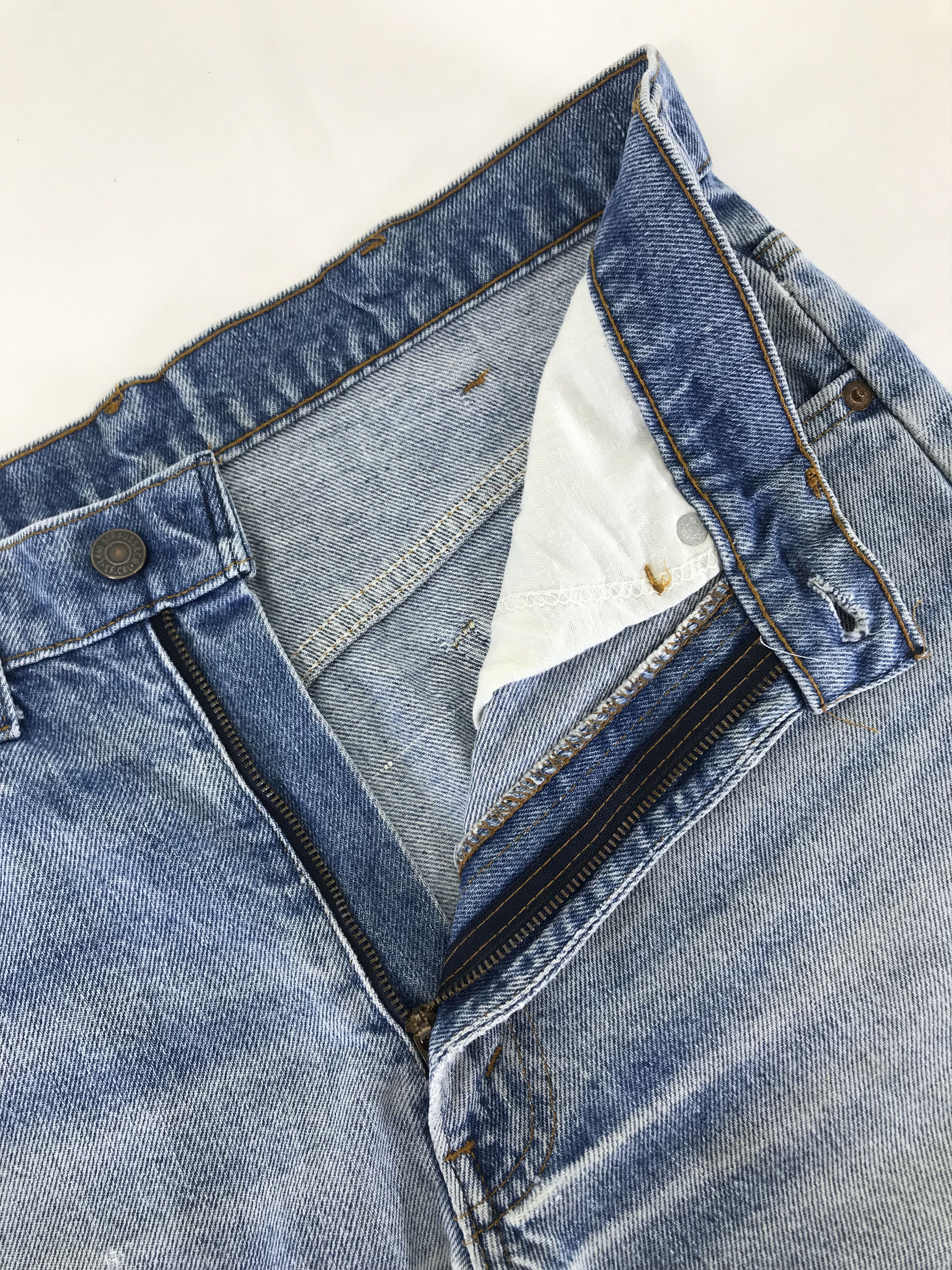 Levi's Vintage 80s Levi's 517 Flare Jeans Orange Tab Denim Size US 32 / EU 48 - 9 Thumbnail