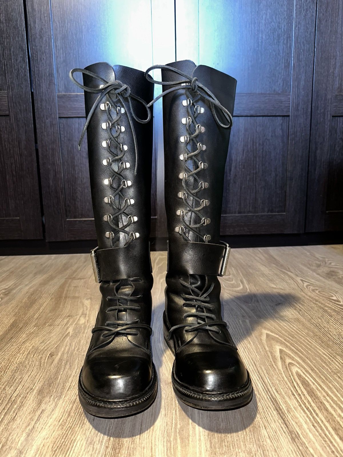 Dirk Bikkembergs Dirk Bikkemberg 90s Steel Hell Boots-ICONIC ARCHIVE GRAIL Size US 9 / EU 42 - 13 Thumbnail
