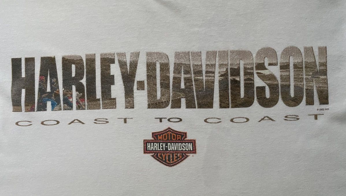 Harley Davidson × Vintage 🇺🇸 HARLEY DAVIDSON USA 2002 TEE VINTAGE T SHIRT Size US L / EU 52-54 / 3 - 3 Thumbnail