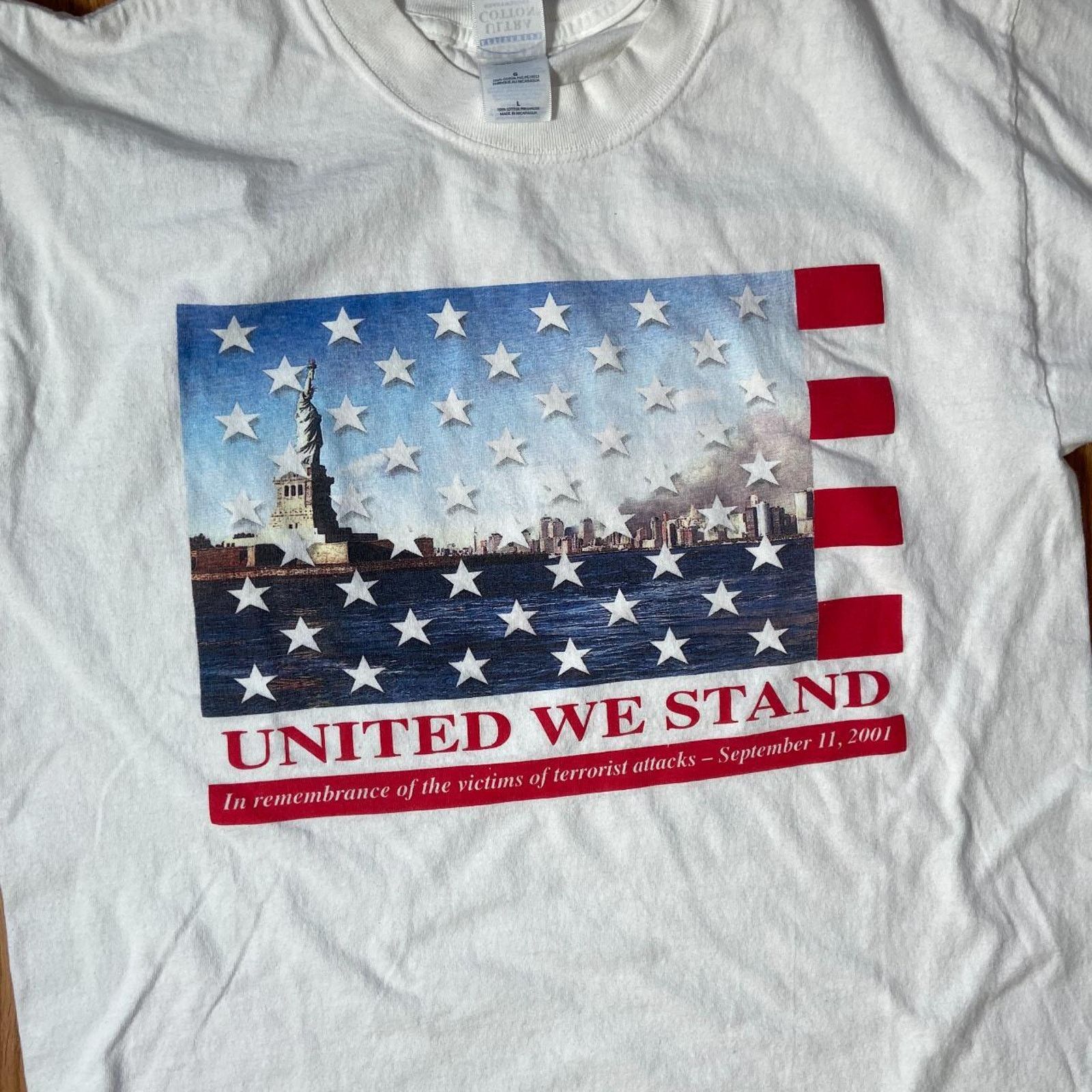 Gildan 911 memoiral tee shirt Size US XL / EU 56 / 4 - 3 Thumbnail