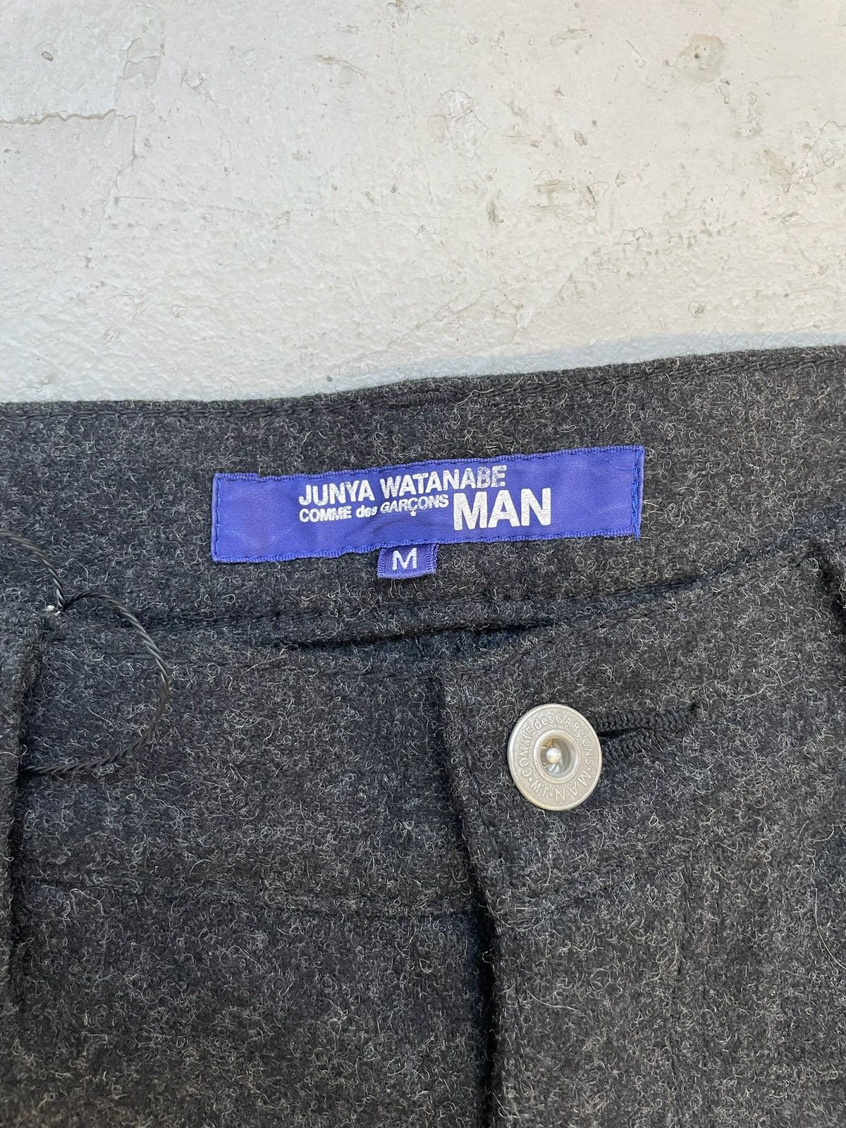 Junya Watanabe Junya Watanabe x Comme Des Garcons Man AD2007 Wool Trousers Size US 30 / EU 46 - 4 Thumbnail