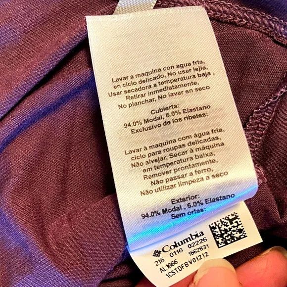 Columbia COLUMBIA Onmi-Wick Adera collection Purple Top NWT Size S / US 4 / IT 40 - 5 Thumbnail