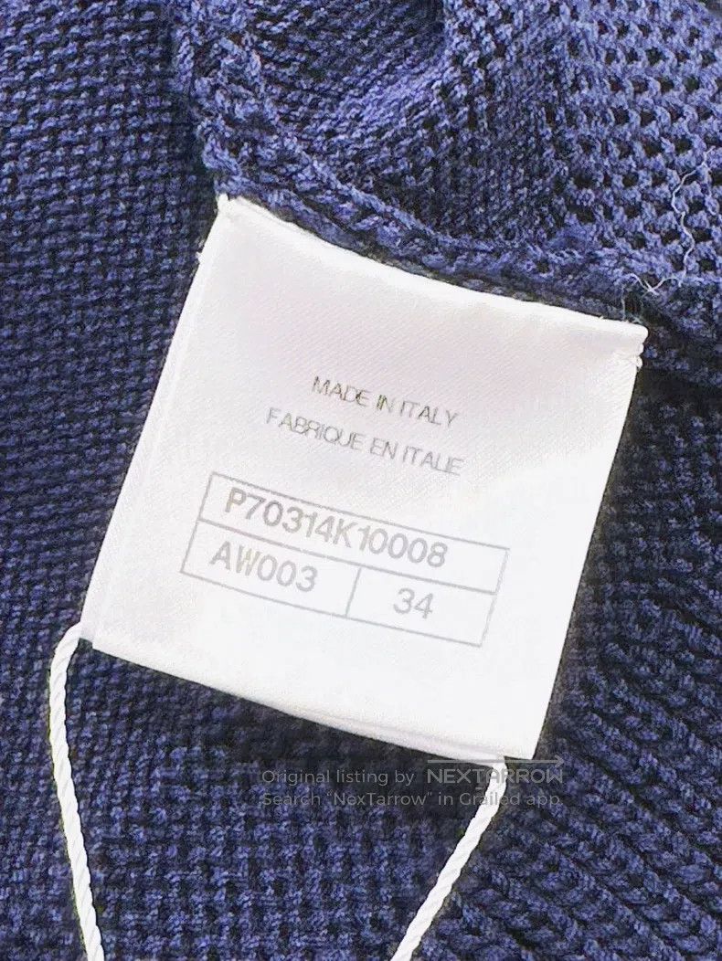Chanel Chanel 21C dark blue gold button long-sleeved knitwear Size XXS / US 00 / IT 34 - 6 Thumbnail