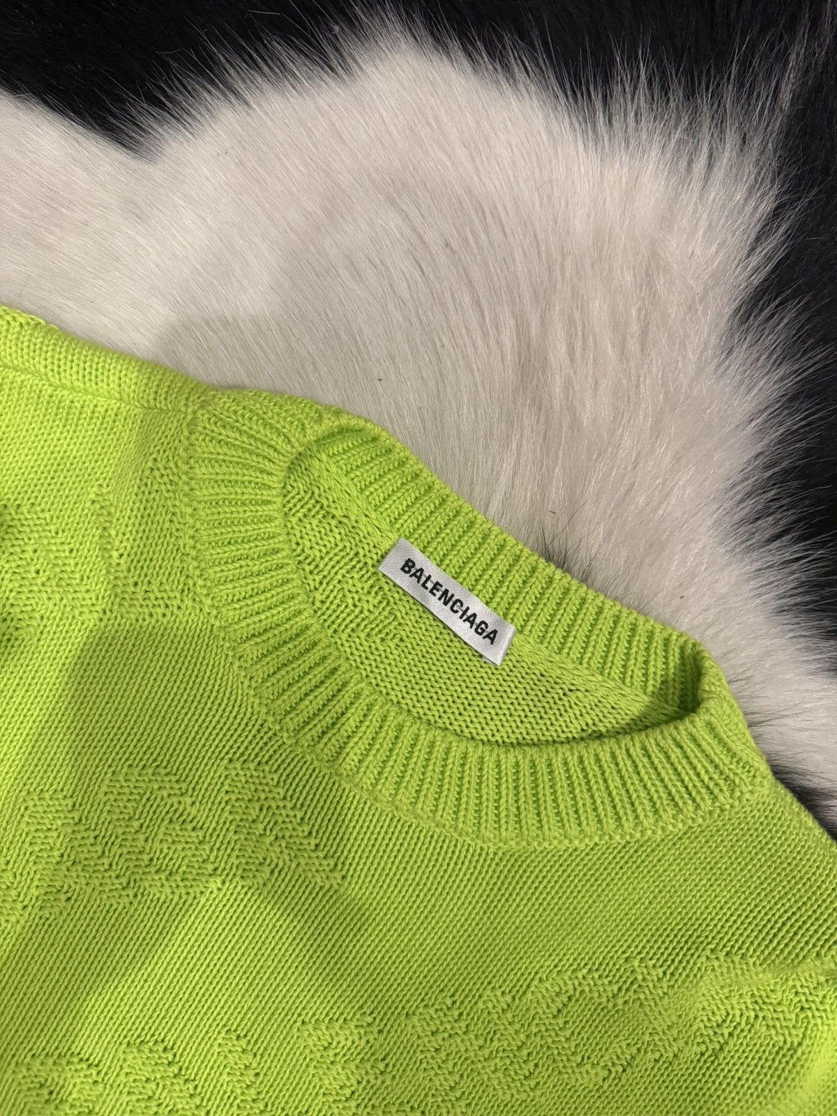 Balenciaga Oversize knitted sweater Size US S / EU 44-46 / 1 - 2 Thumbnail