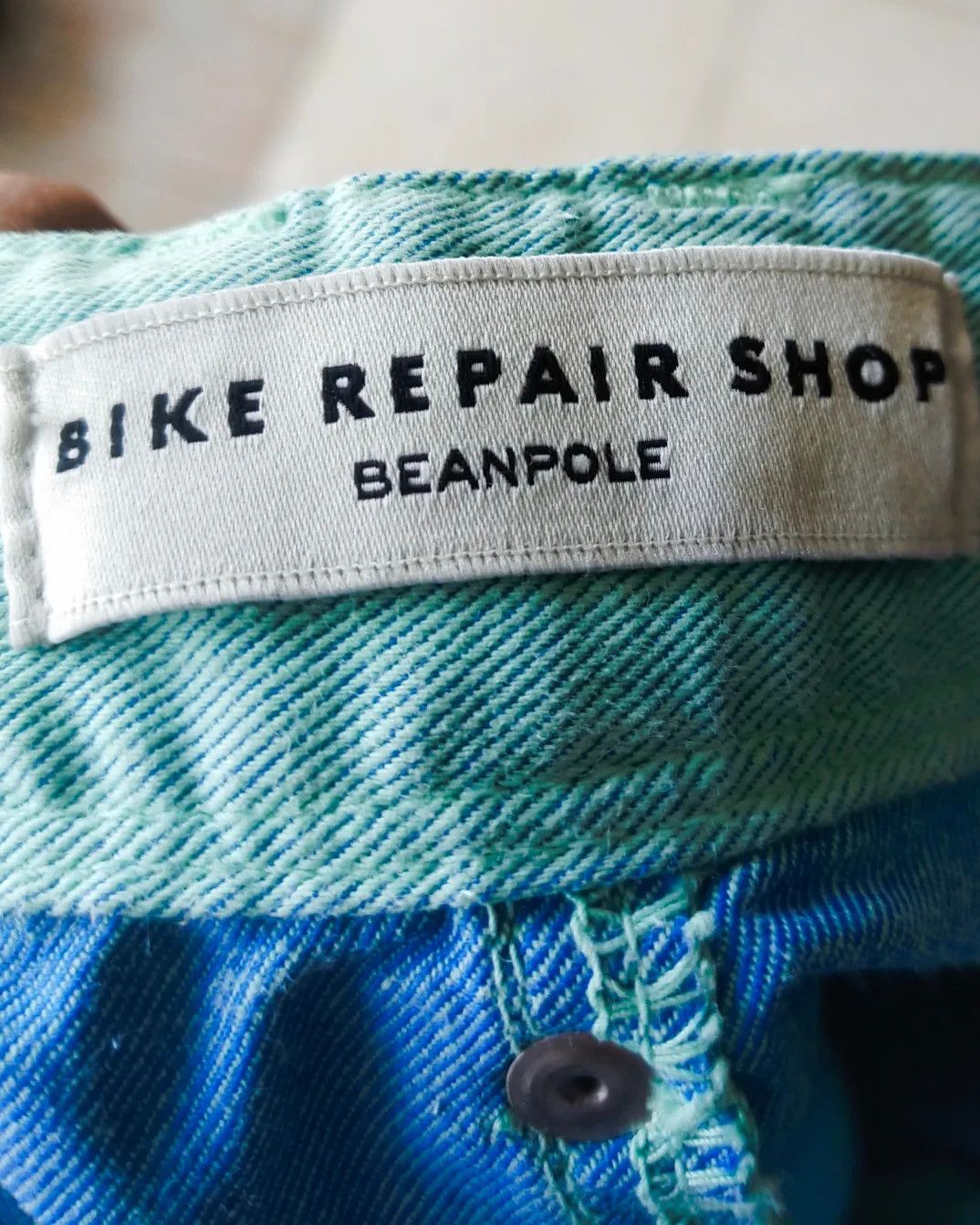 BEANPOLE Beanpole Bike Repair Shop Cyan Chino Pants Size 27" / US 4 / IT 40 - 7 Thumbnail