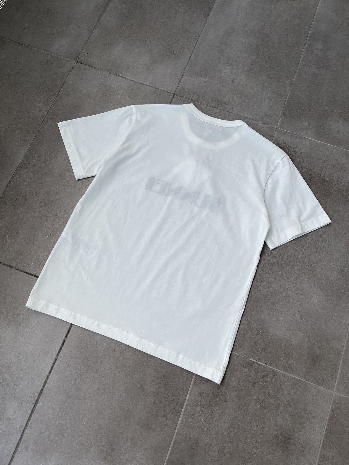 Sunnei !DS! SS23 Sunnei Logo Embroidered Classic White T-Shirt Size US S / EU 44-46 / 1 - 13 Thumbnail