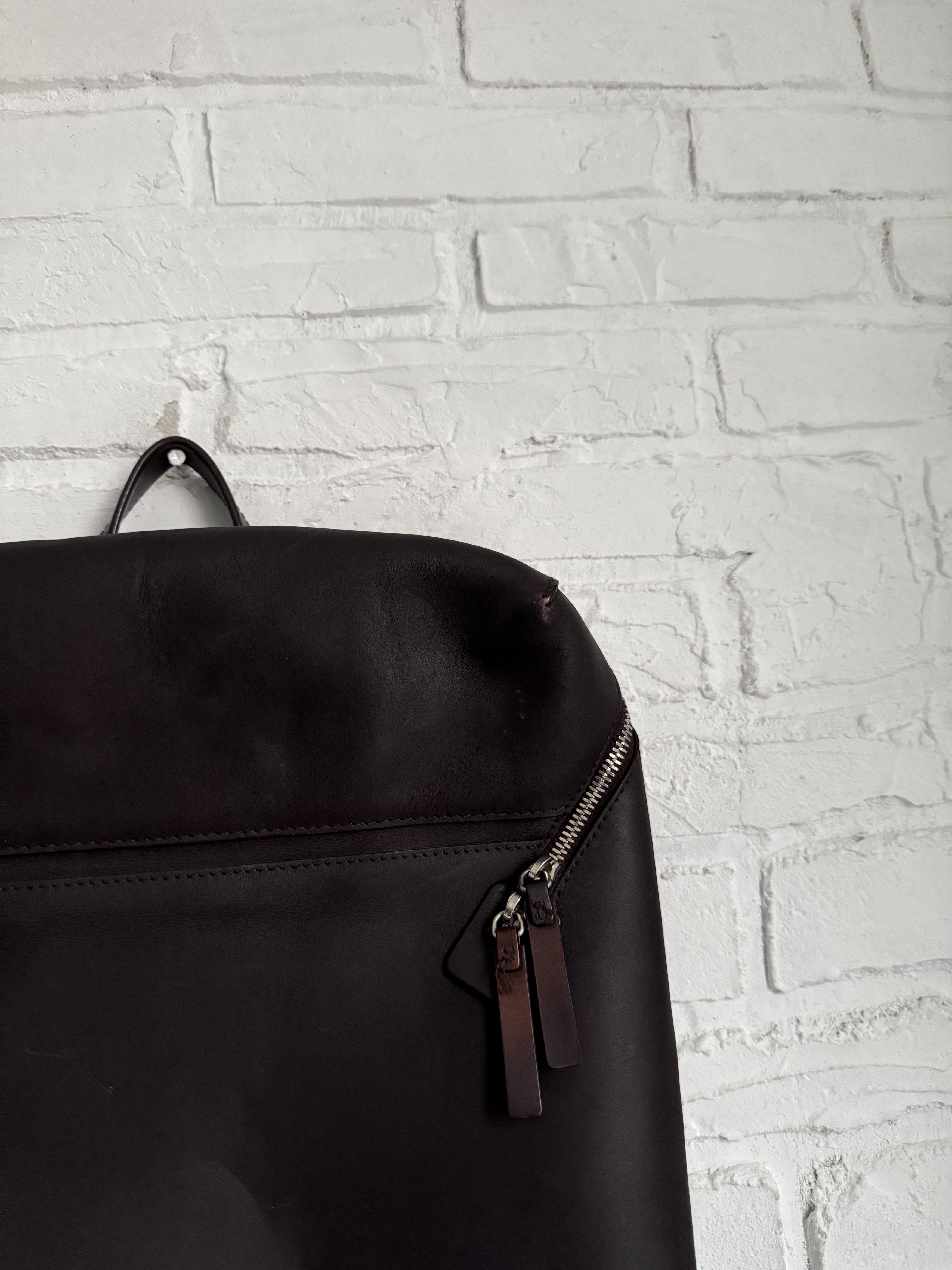 Other Avantgarde Bonastre Leather brown Backpack Hand made Size ONE SIZE - 3 Thumbnail