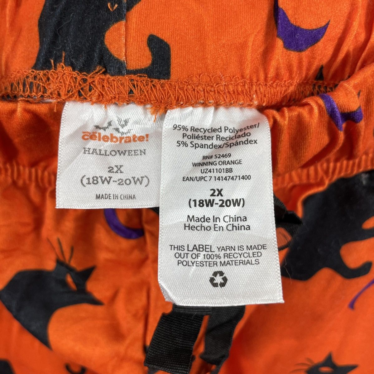 Designer × Vintage Halloween Joggers Net Net Design Size 40" / US 18 - 6 Thumbnail