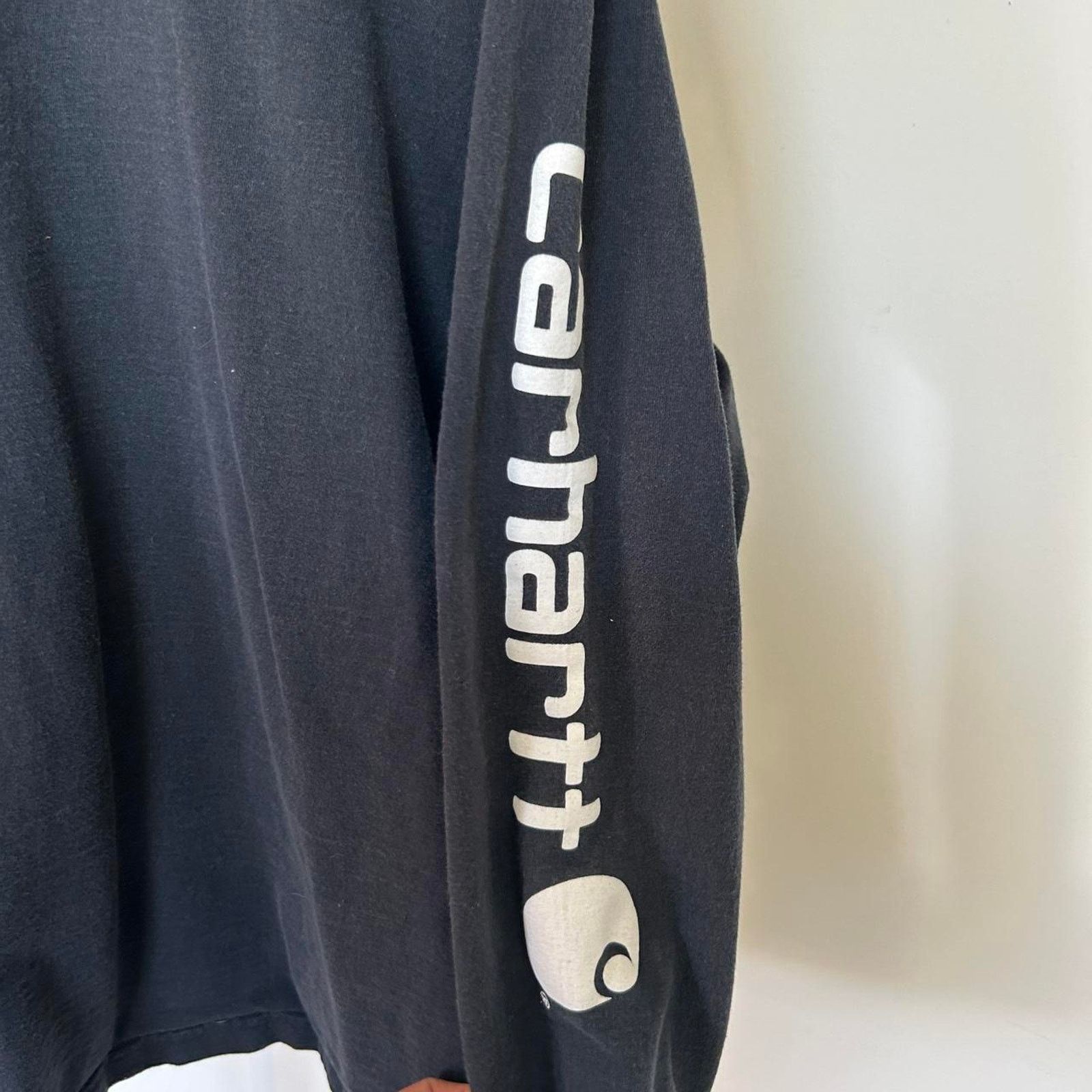 Carhartt Carhartt Long Sleeve Black White Size US L / EU 52-54 / 3 - 3 Thumbnail
