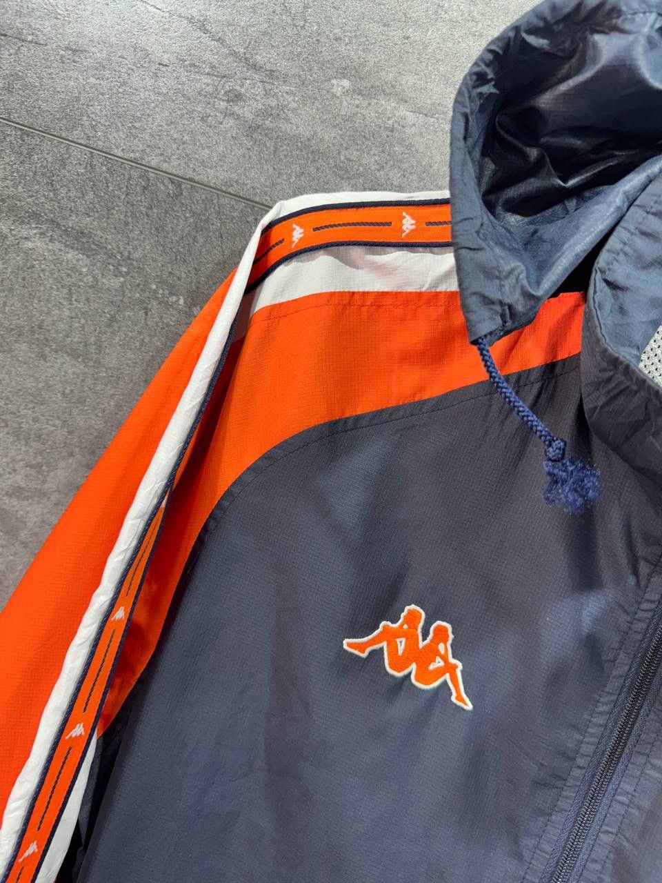 Kappa × Vintage Vintage Kappa Side Tape Embroidered Rare Men’s Jacket Size US M / EU 48-50 / 2 - 10 Thumbnail